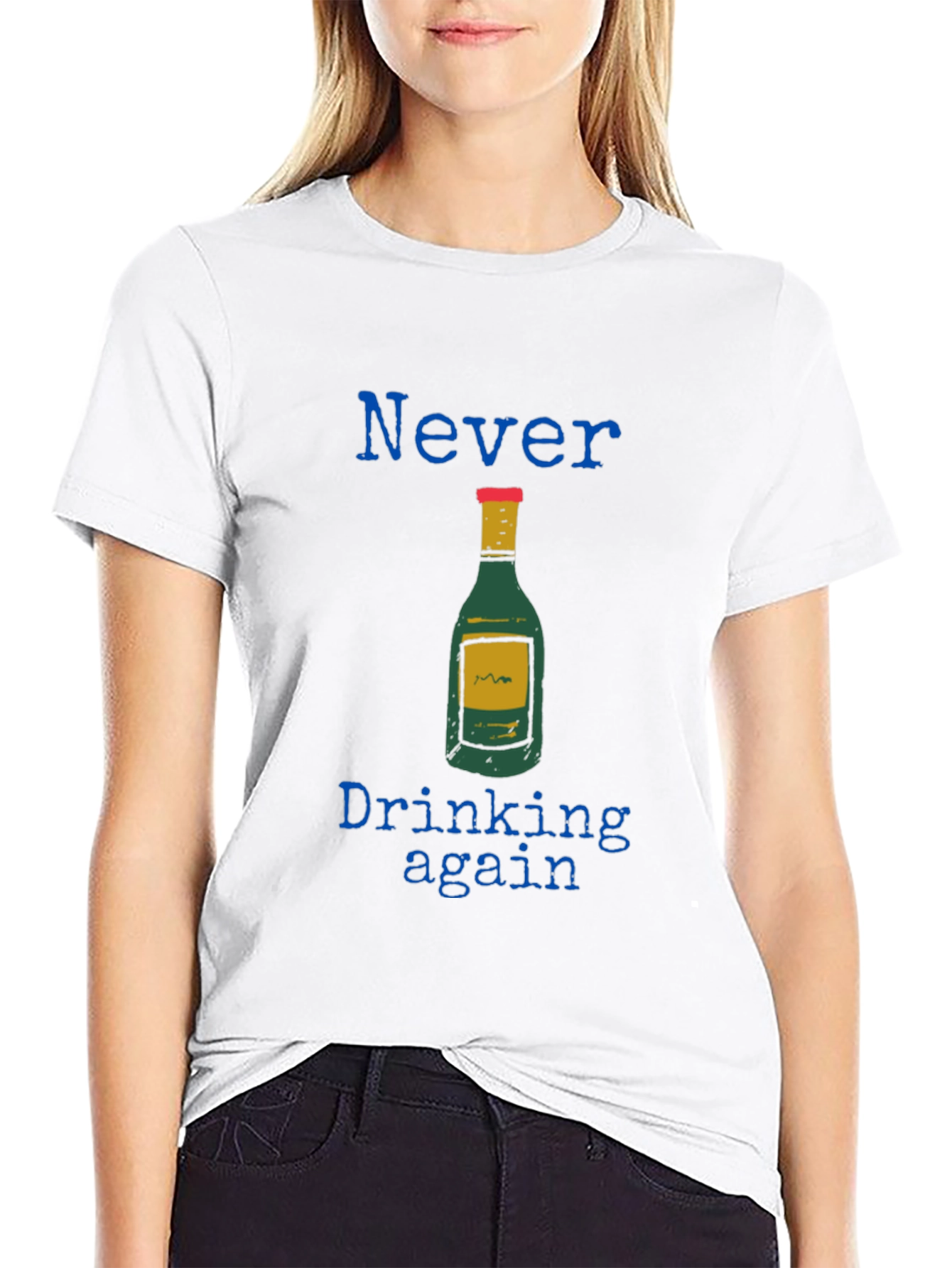 Never Drinking Again Graphic Tee