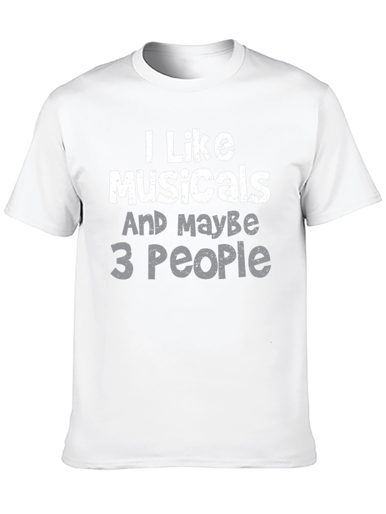 I Like Musicals T-Shirt Funny Introvert Tee