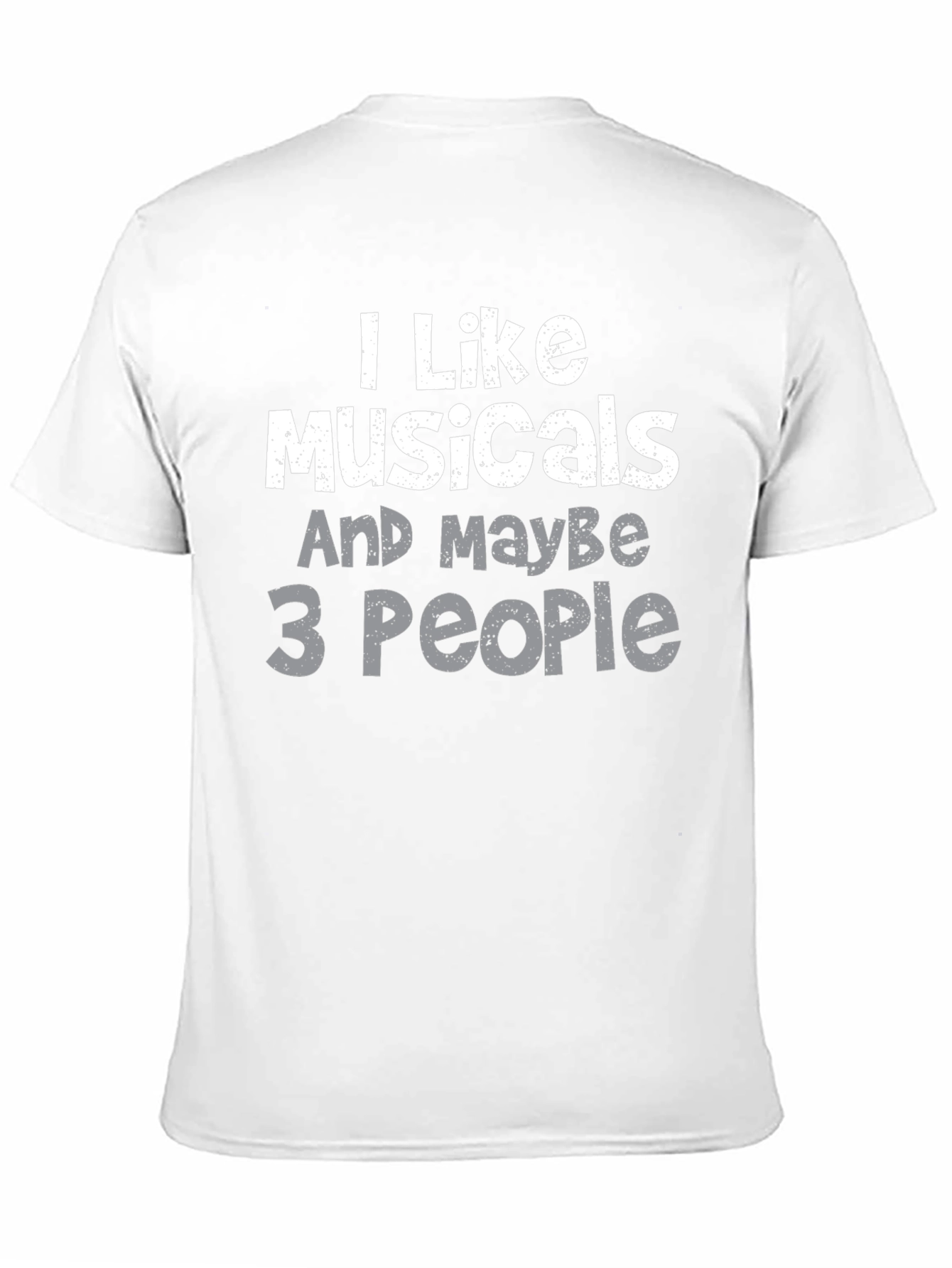 I Like Musicals T-Shirt Funny Introvert Tee