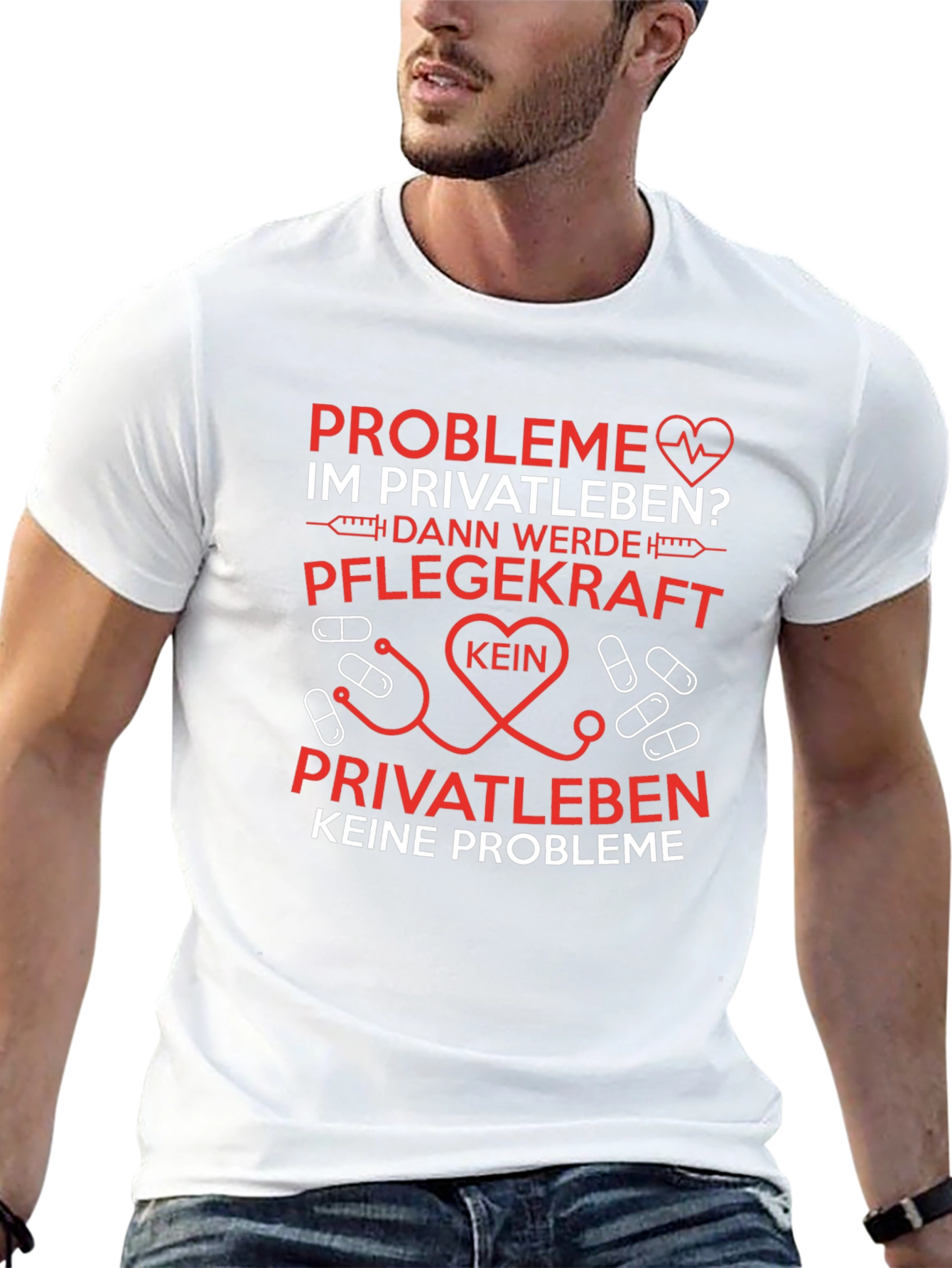 Nurse Life T-Shirt: Probleme im Privatleben?
