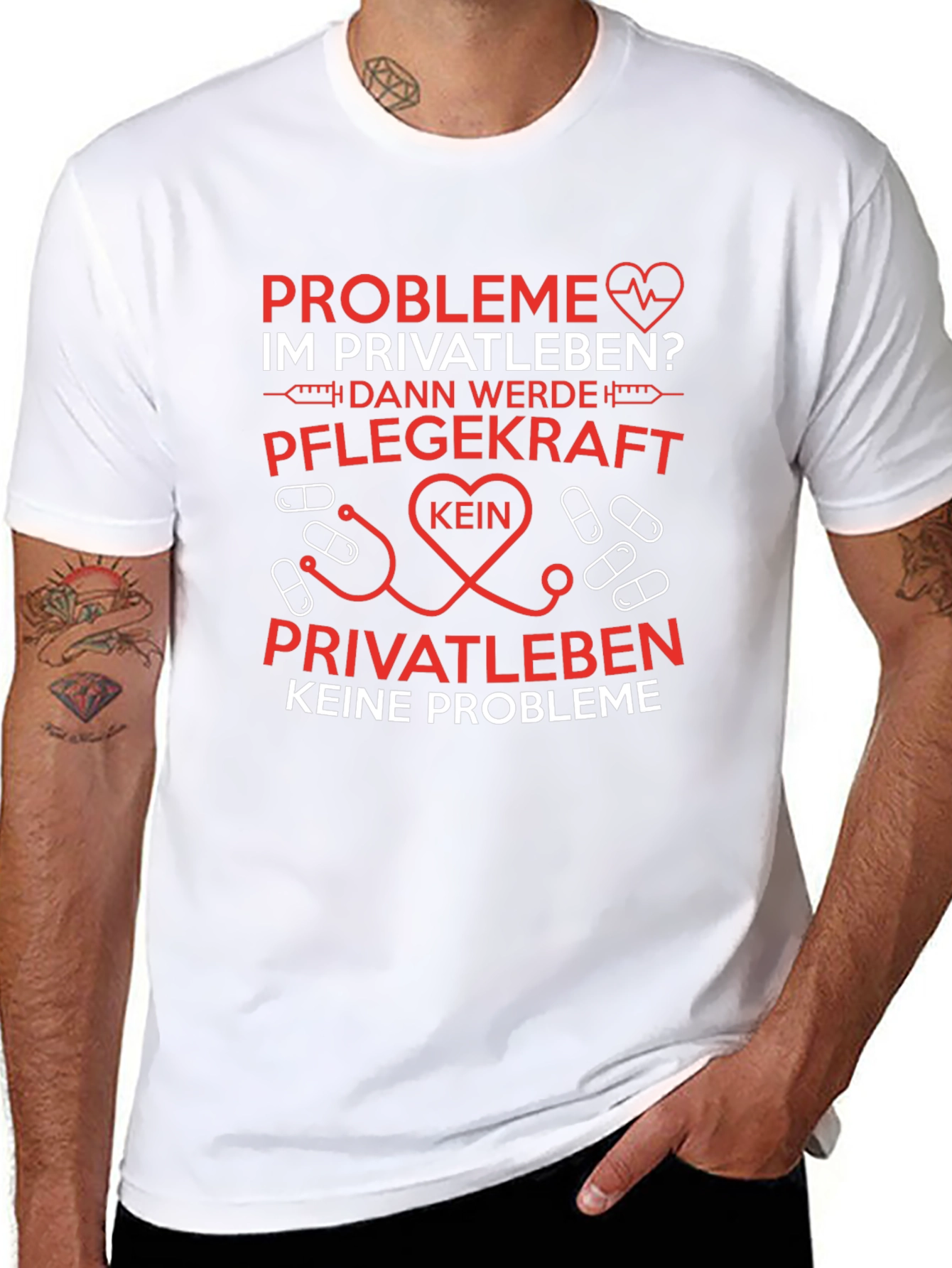 Nurse Life T-Shirt: Probleme im Privatleben?