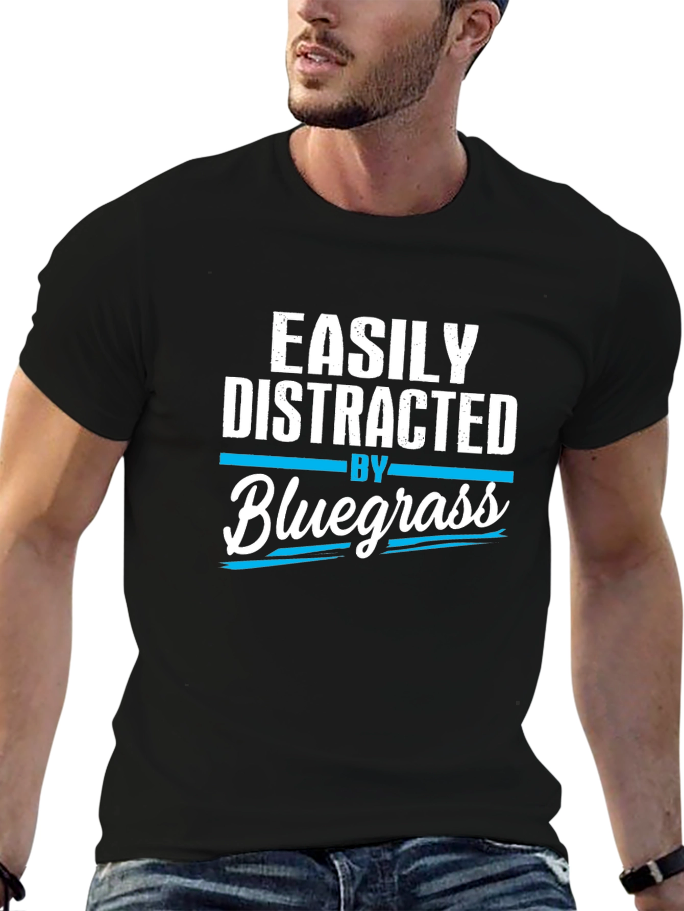 Easily Distracted by Bluegrass T-Shirt