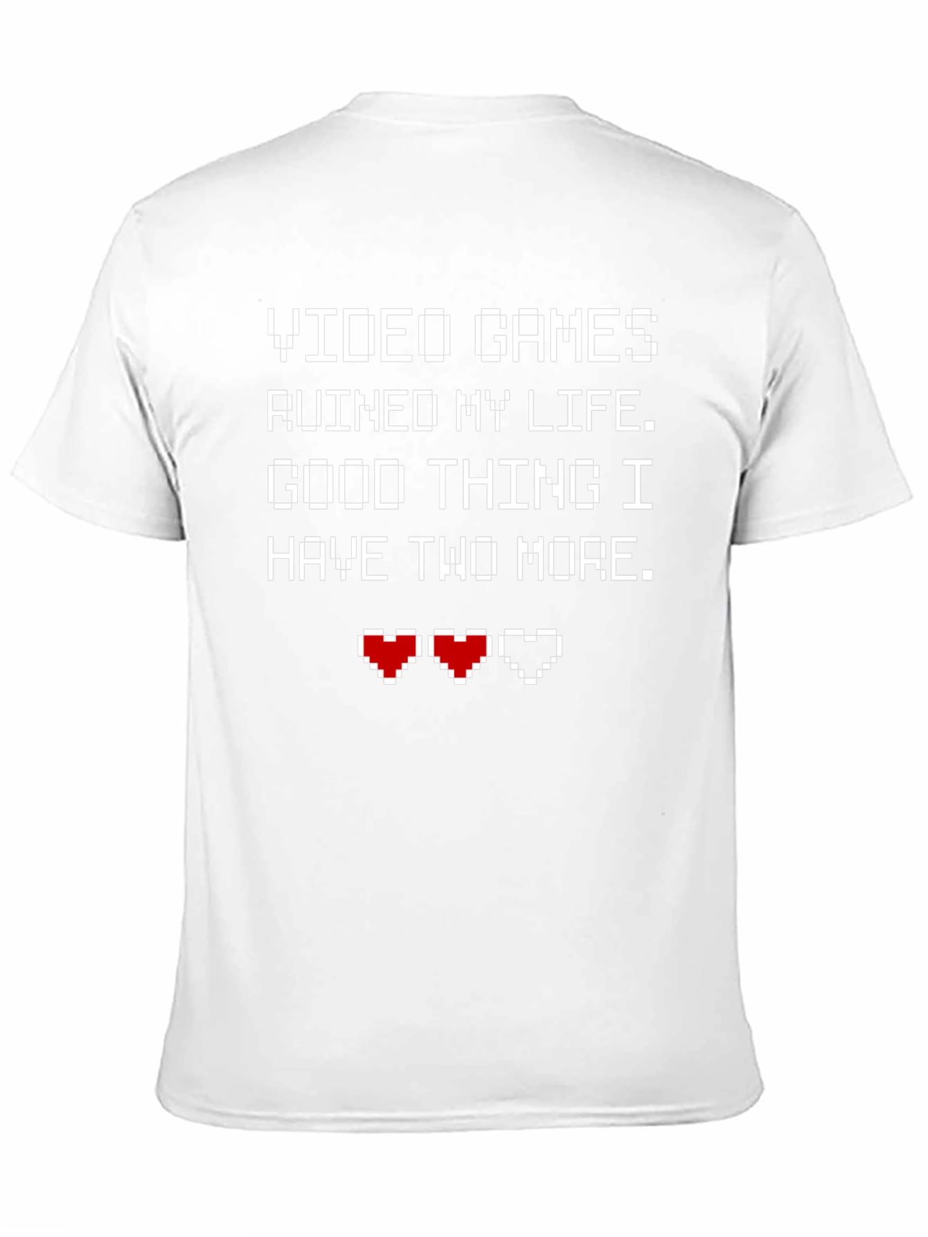 Gamer Life T-Shirt - Video Game Pixel Art Design