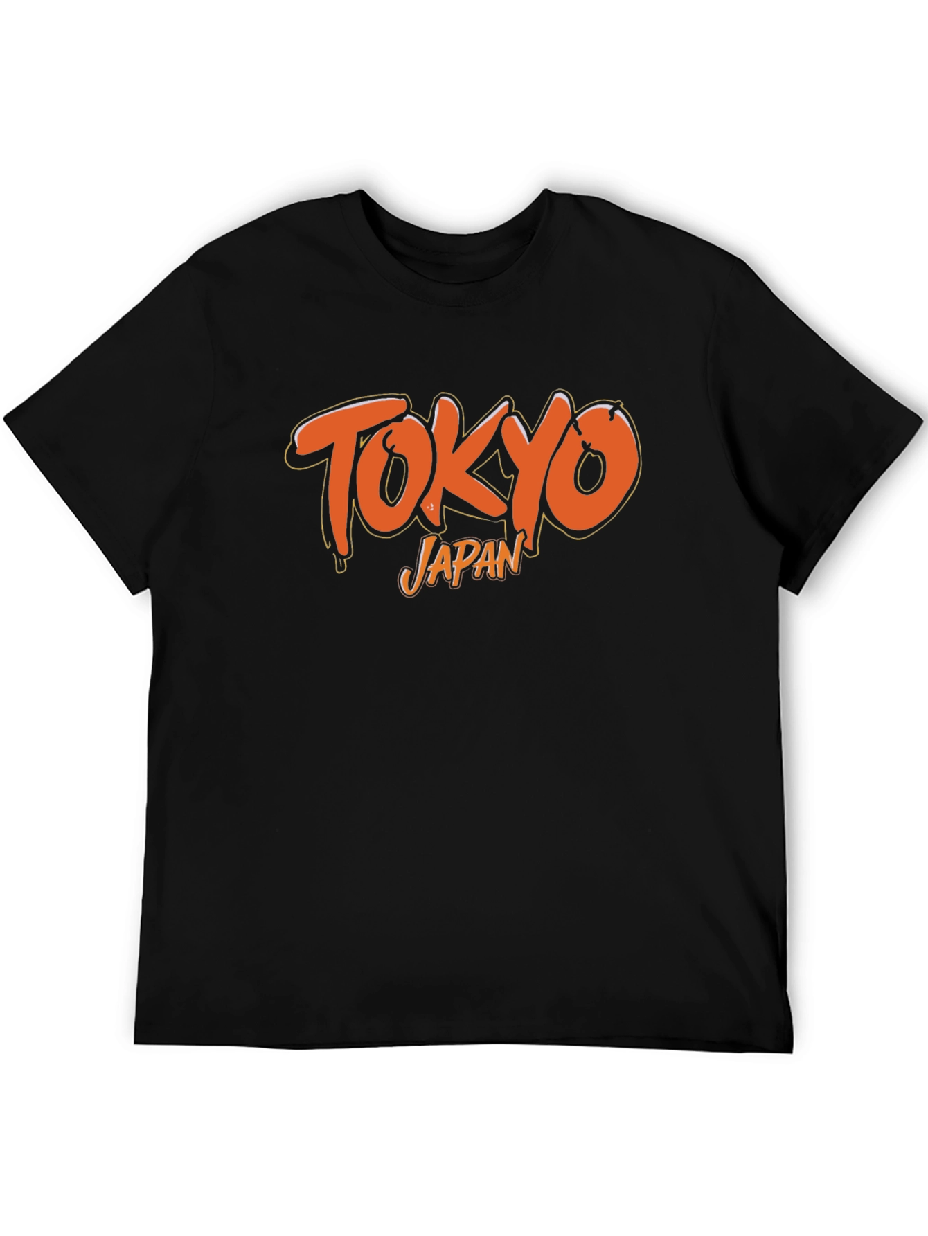 Tokyo Japan Graphic Black T-Shirt