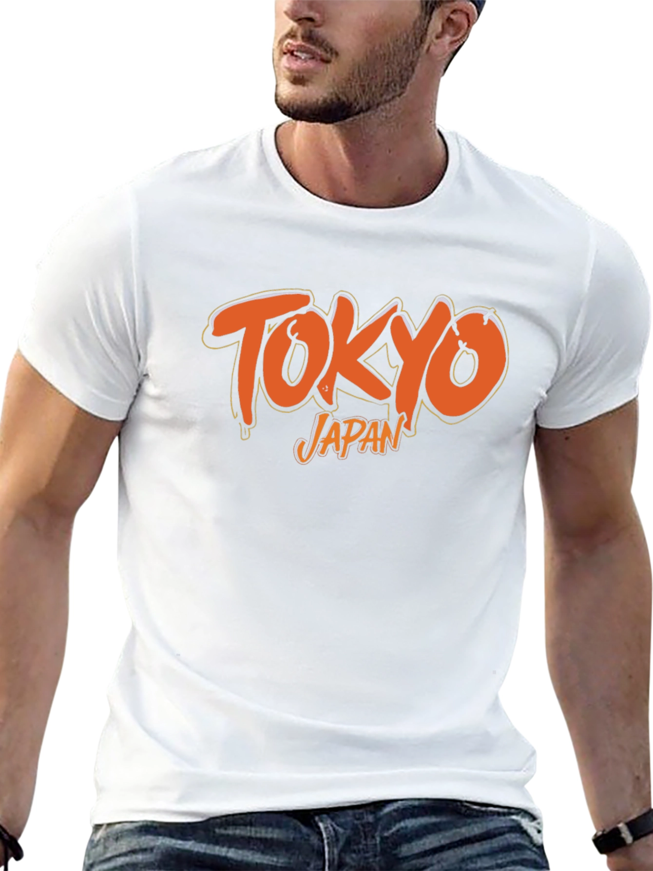 Tokyo Japan Graphic Black T-Shirt