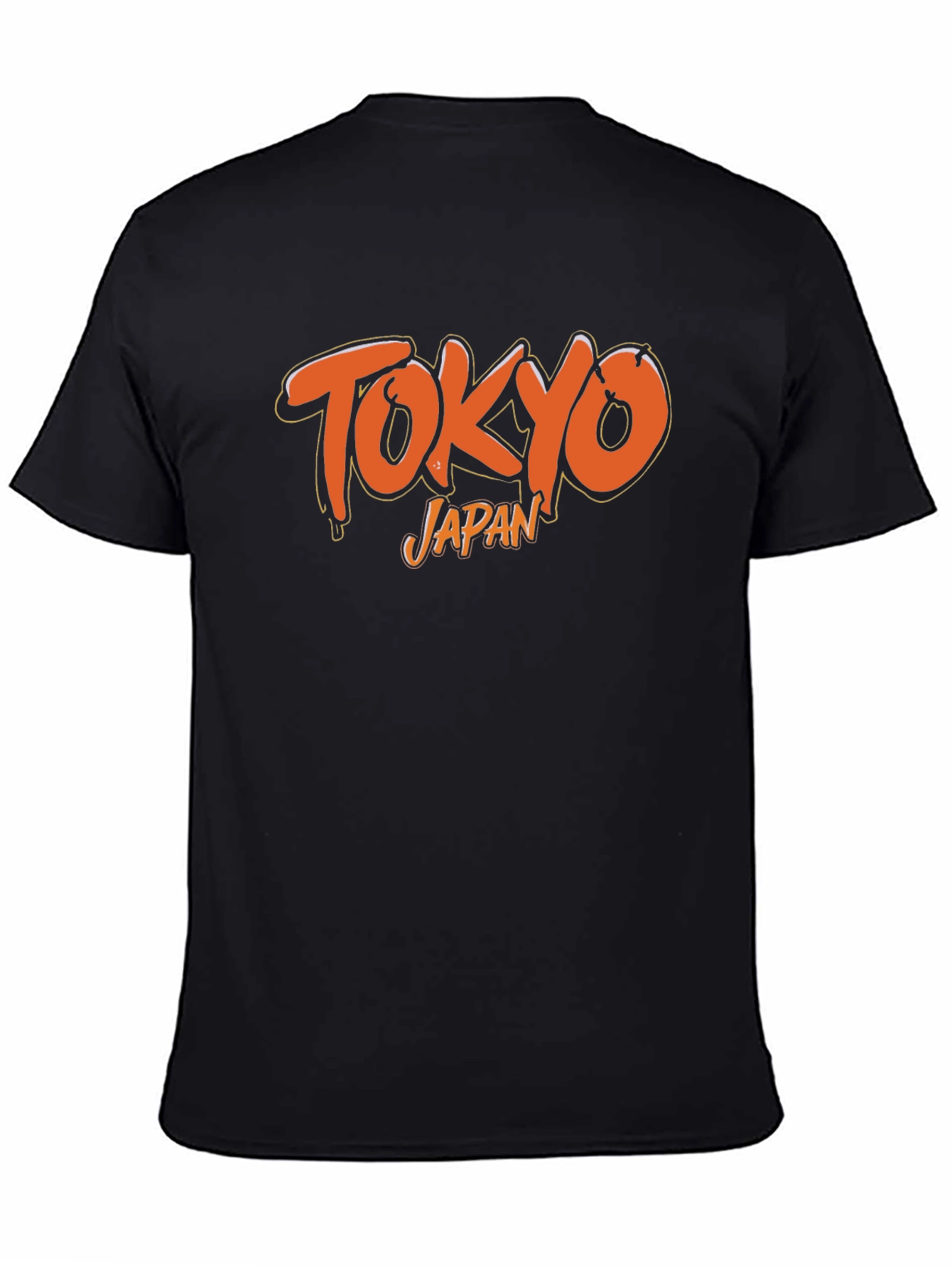 Tokyo Japan Graphic Black T-Shirt
