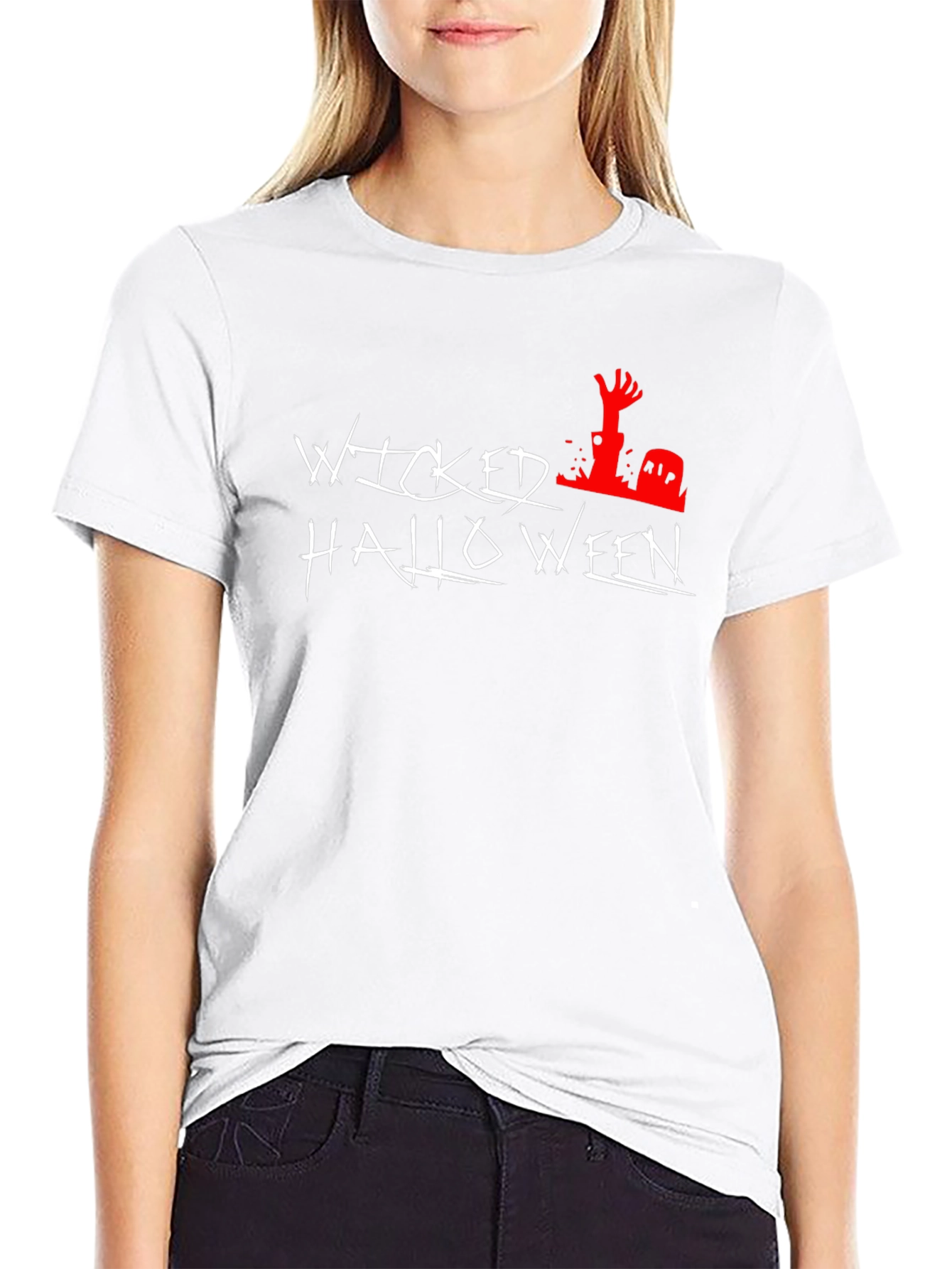 Wicked Halloween Graphic T-Shirt