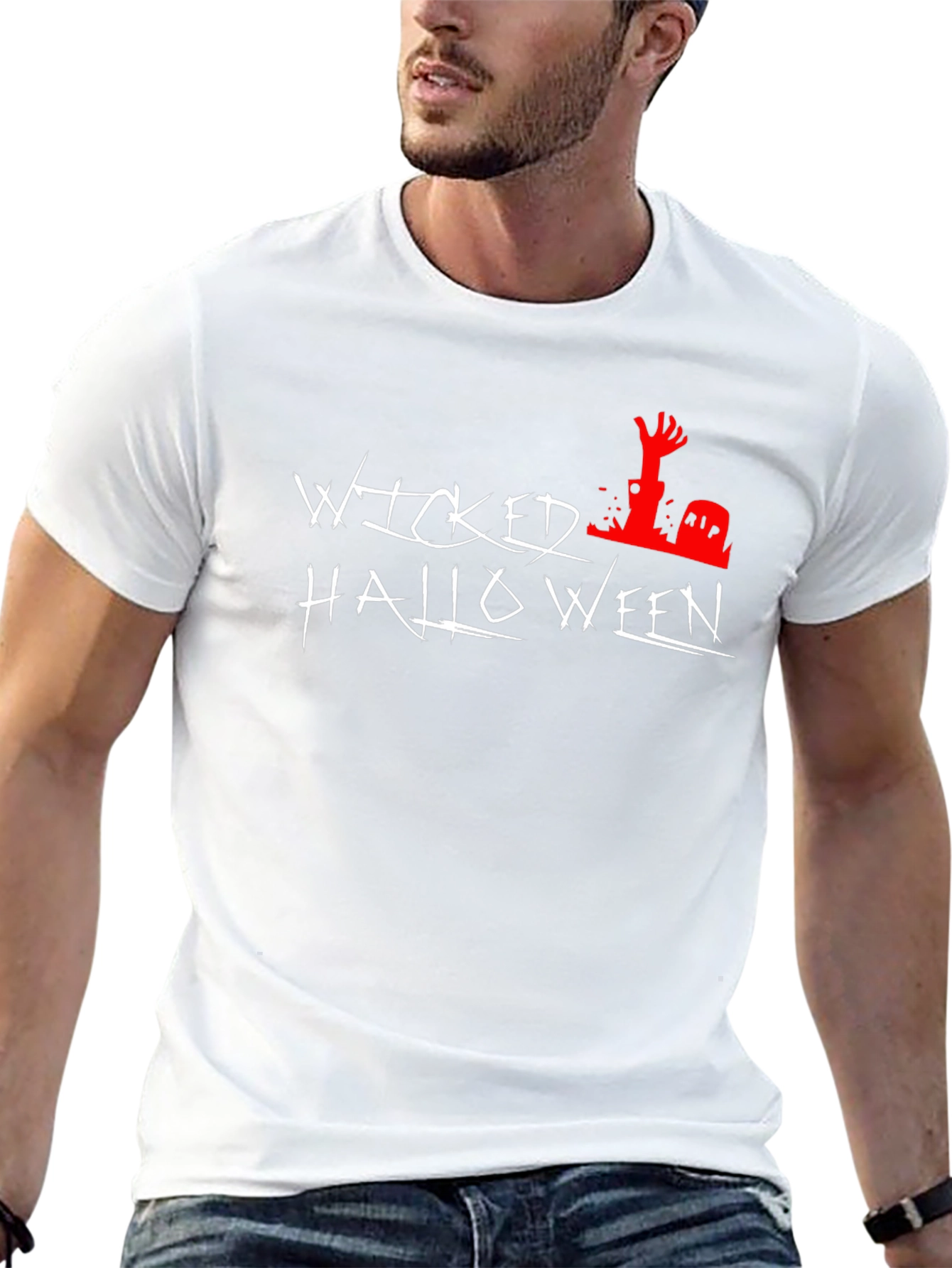 Wicked Halloween Graphic T-Shirt