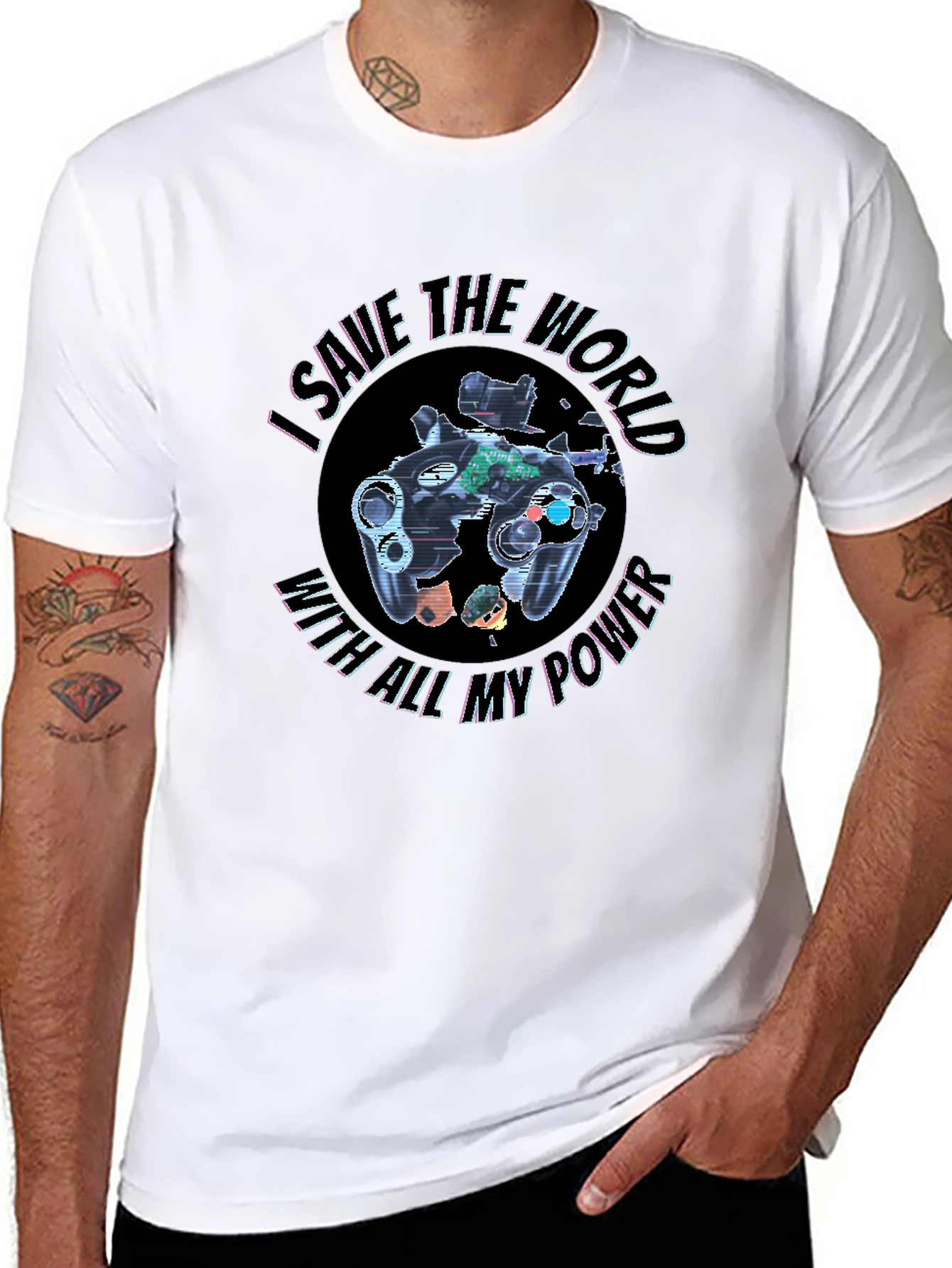 Gamers Save the World T-Shirt