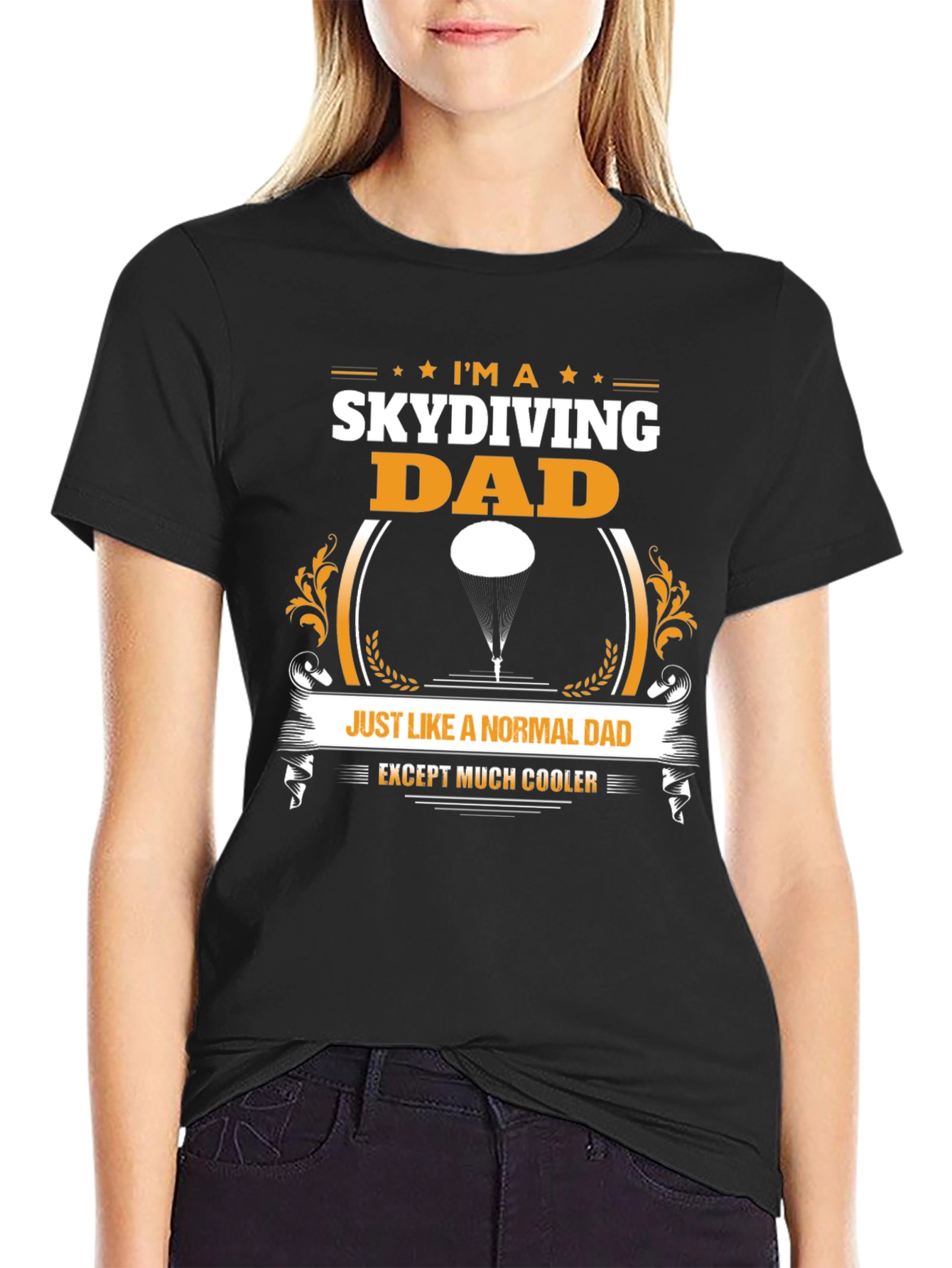 Skydiving Dad T-Shirt - Coolest Dad Ever