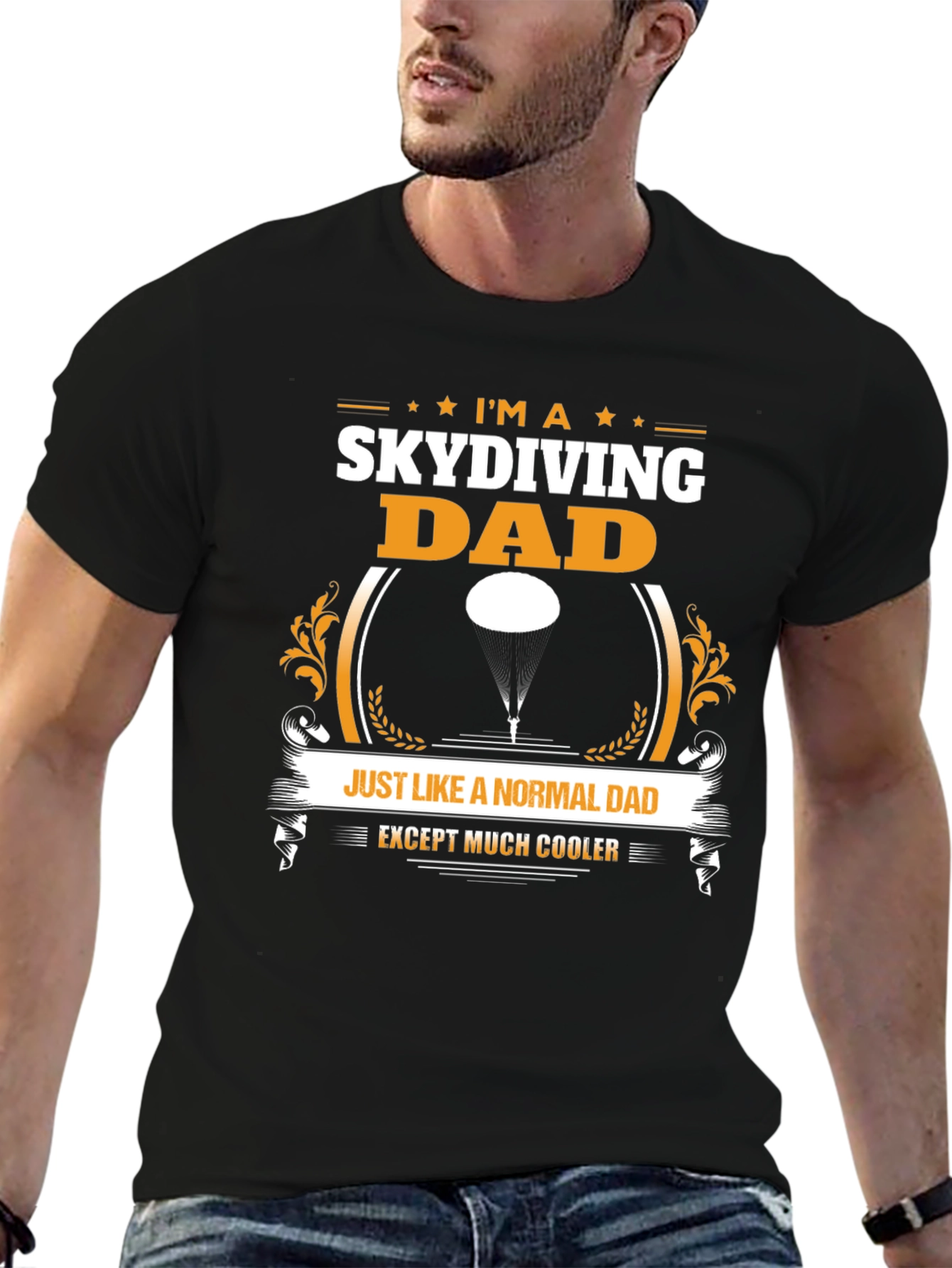 Skydiving Dad T-Shirt - Coolest Dad Ever