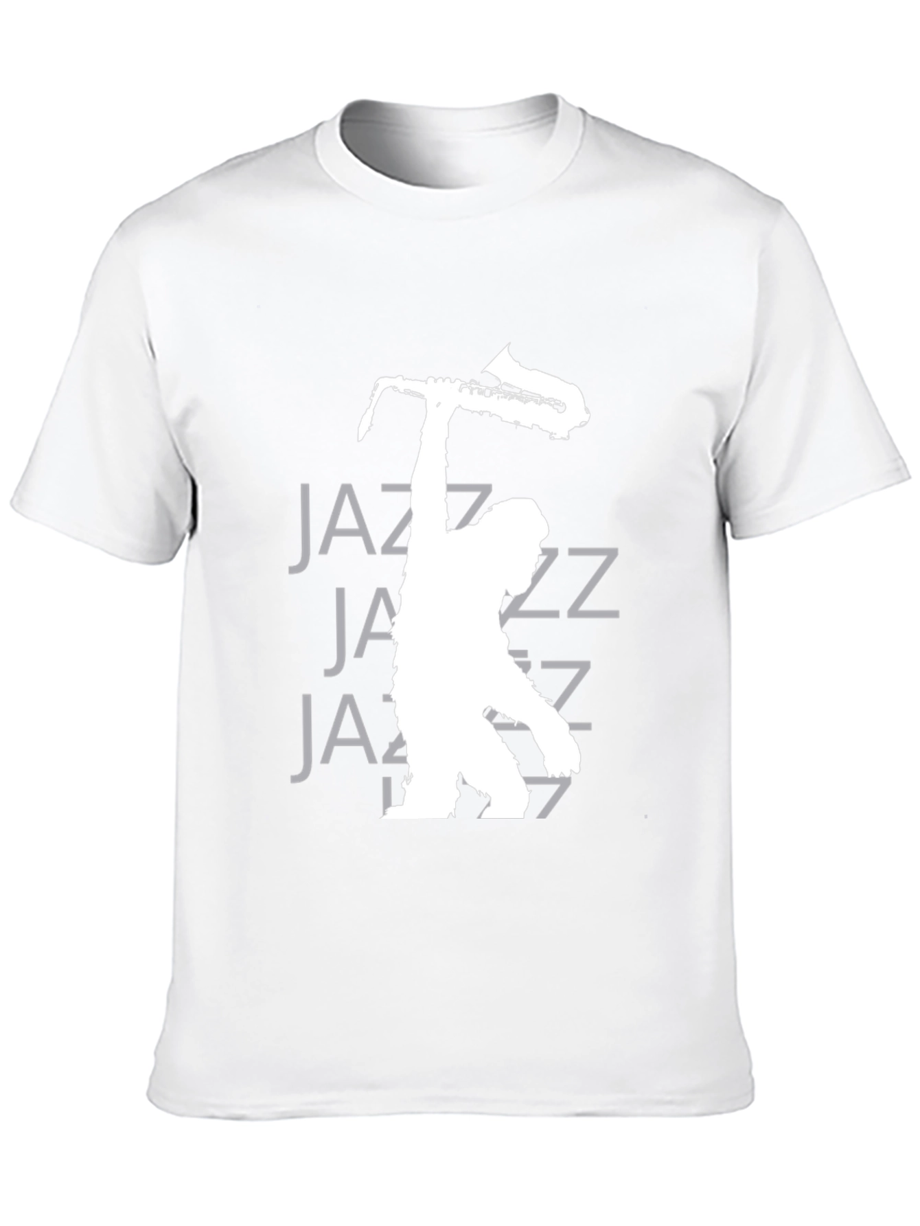 Cool Jazz Musician Graphic T-Shirt - Black