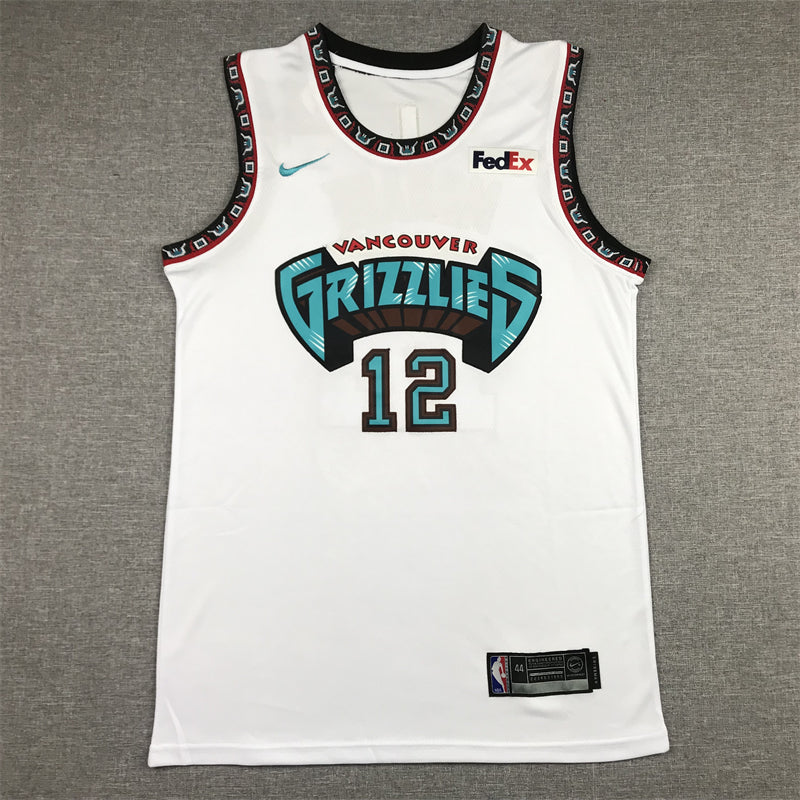 Men's Memphis Grizzlies Ja Morant #12 White Swingman Fashion Jerseys