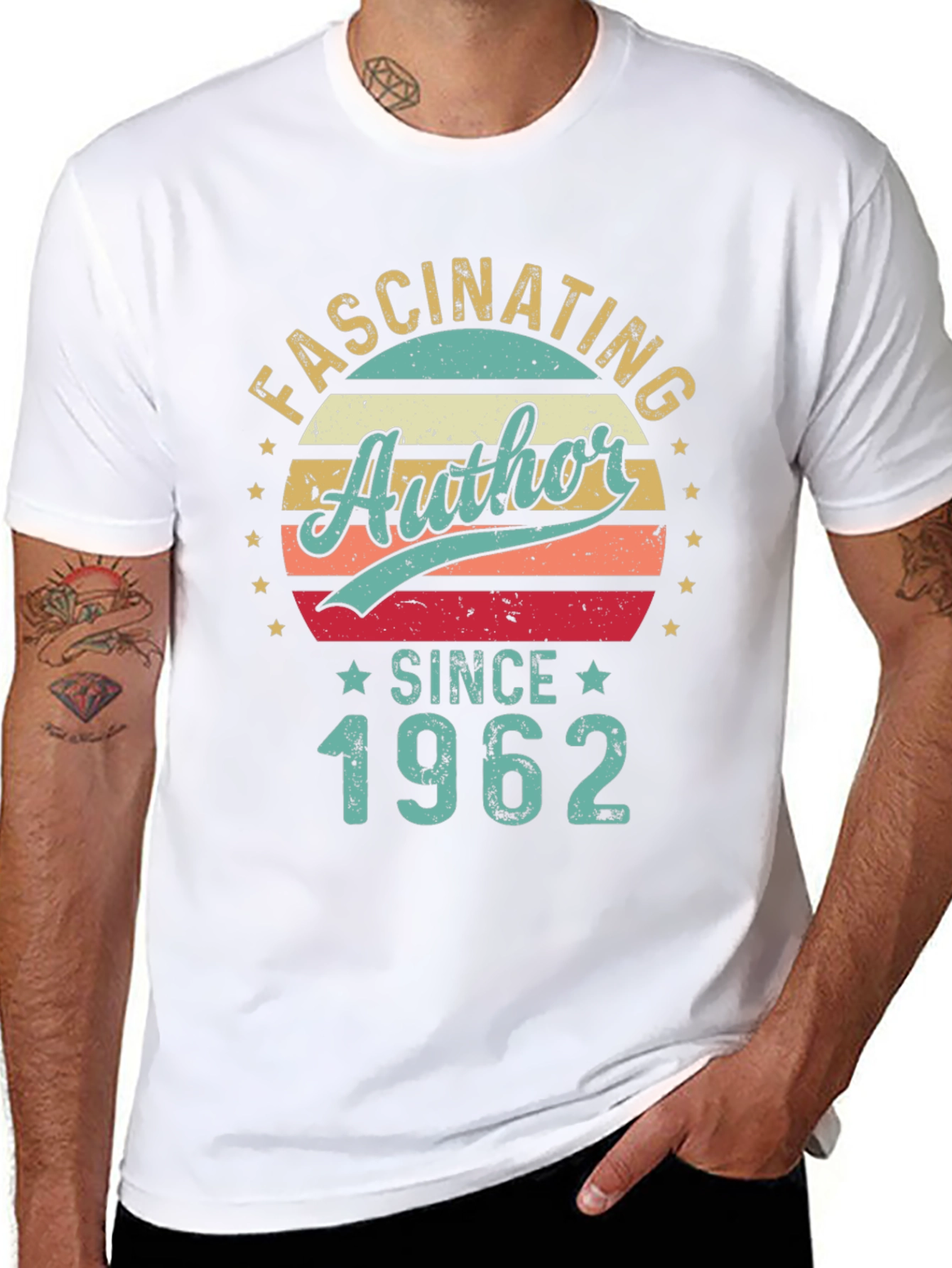 Fascinating Author Since 1962 Retro T-Shirt