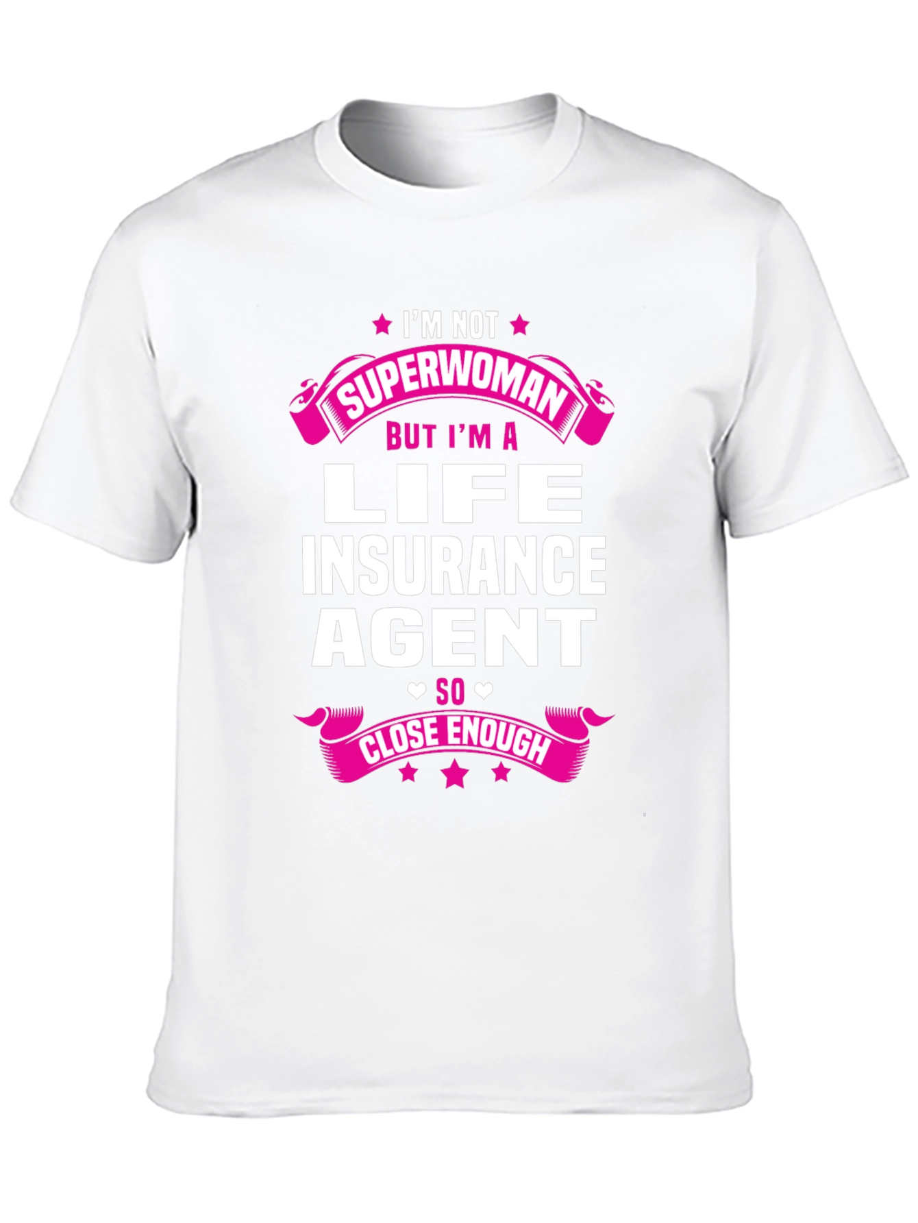 Life Insurance Agent Superwoman Funny T-Shirt