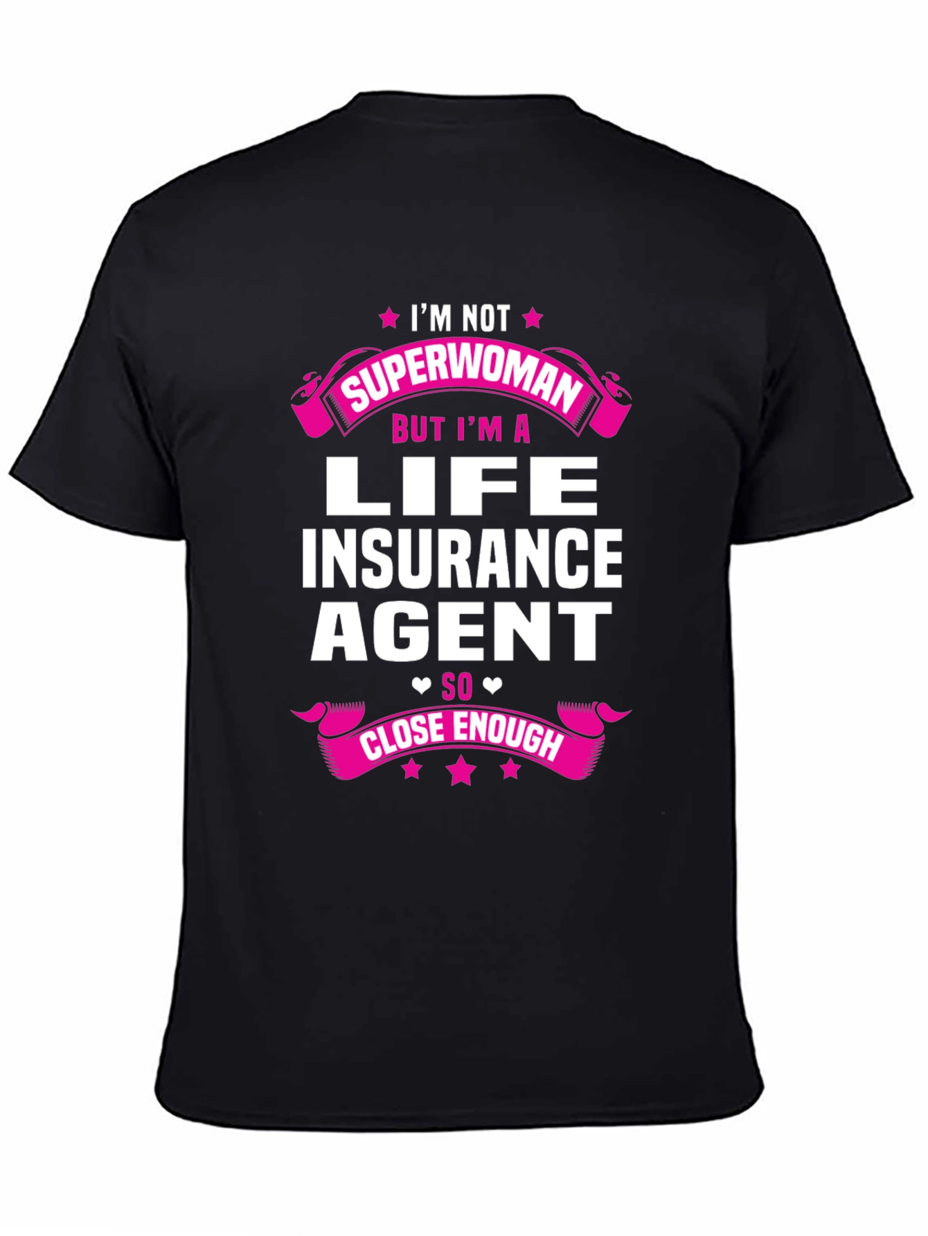Life Insurance Agent Superwoman Funny T-Shirt