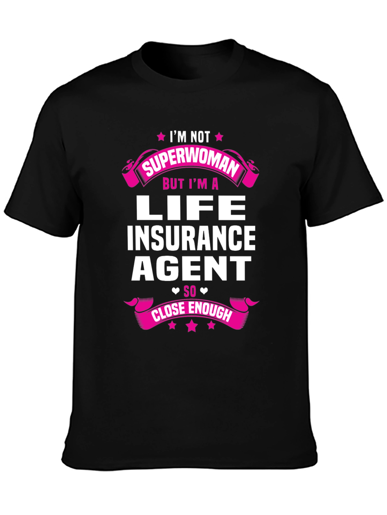 Life Insurance Agent Superwoman Funny T-Shirt