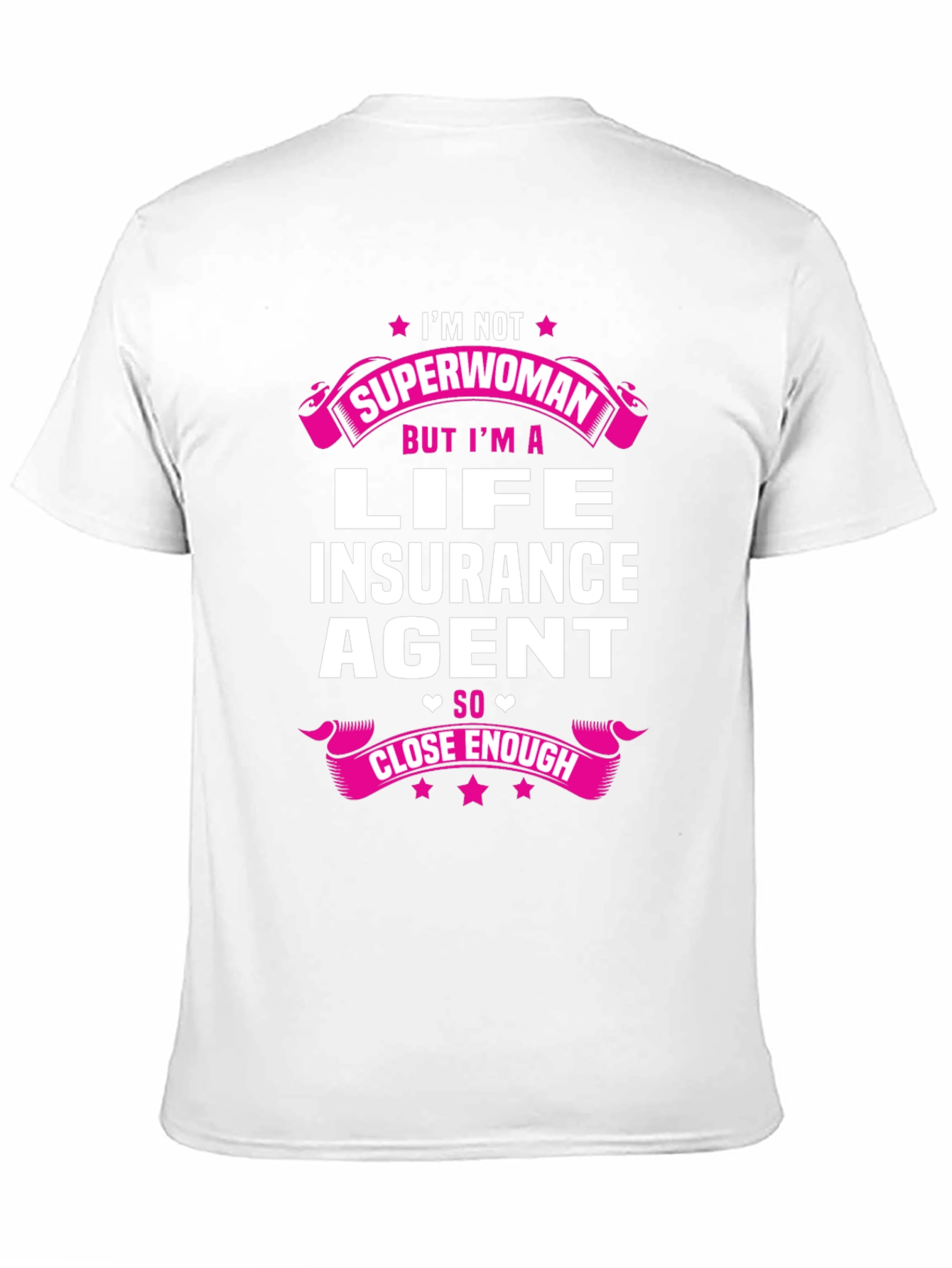 Life Insurance Agent Superwoman Funny T-Shirt