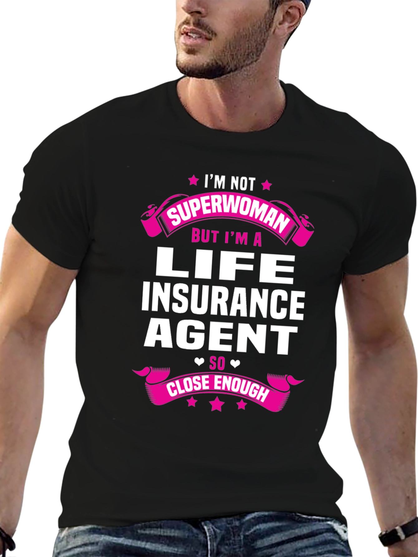 Life Insurance Agent Superwoman Funny T-Shirt