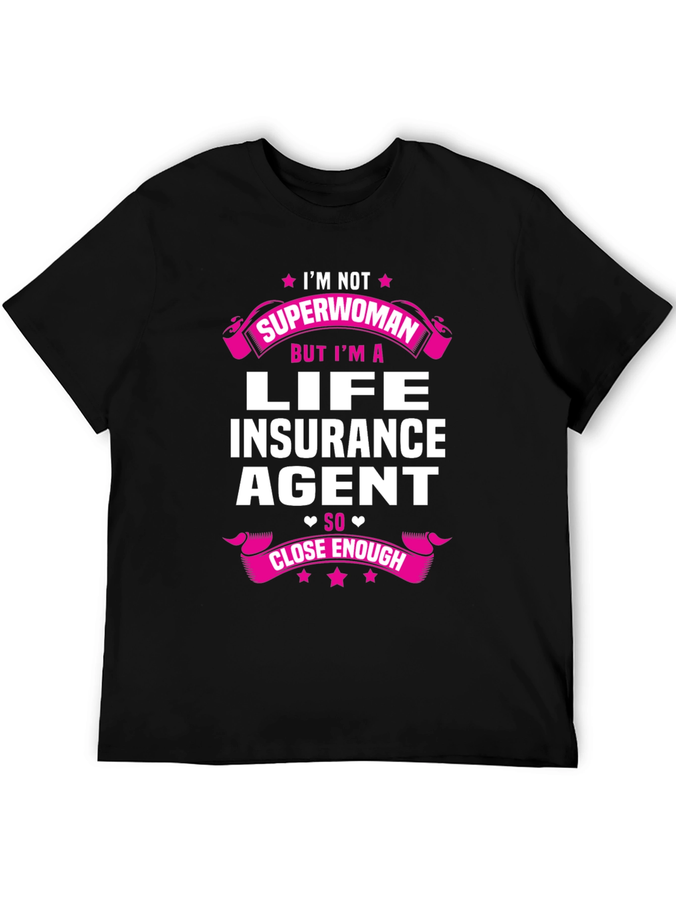 Life Insurance Agent Superwoman Funny T-Shirt