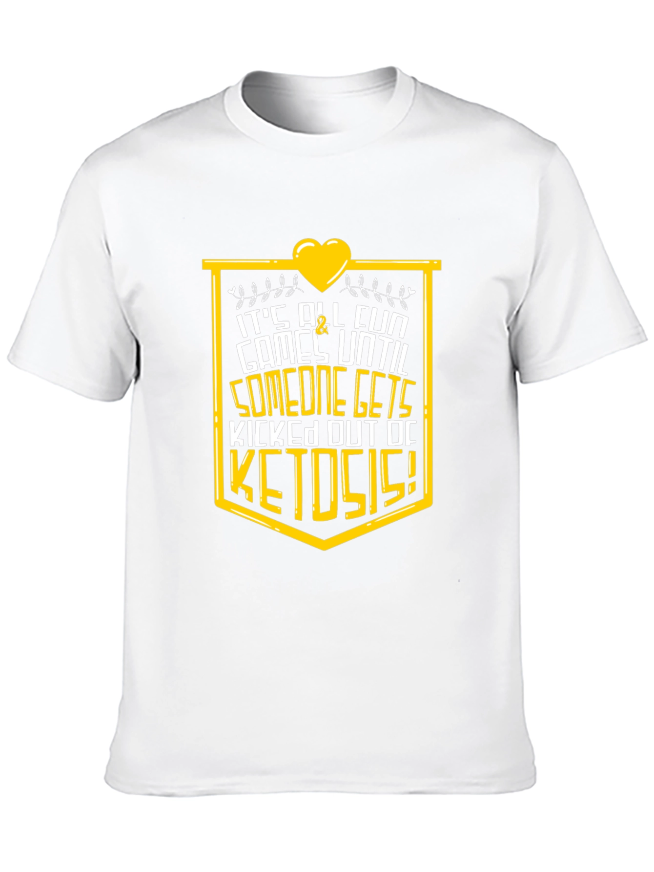 Keto Diet T-Shirt - Its All Fun Graphic Tee