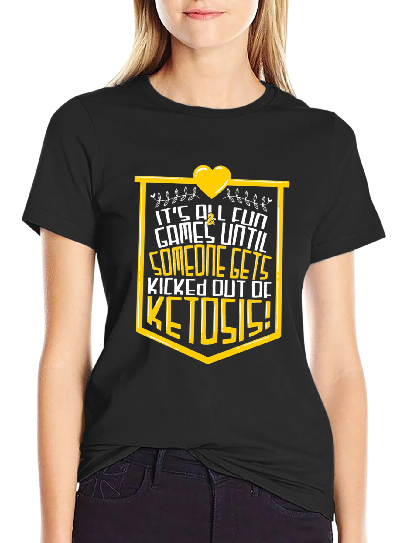 Keto Diet T-Shirt - Its All Fun Graphic Tee