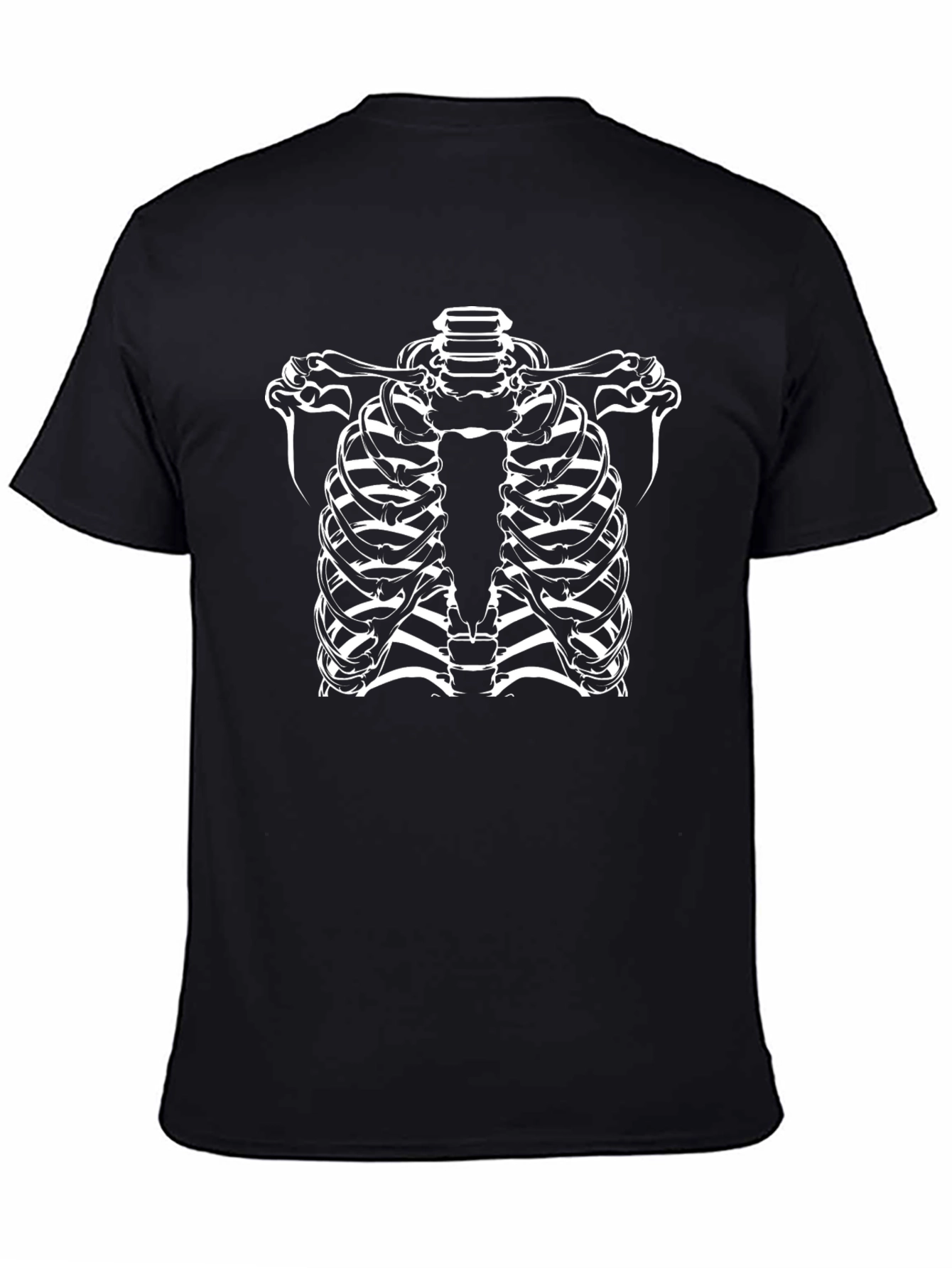Skeleton Rib Cage T-Shirt - Halloween Costume Tee
