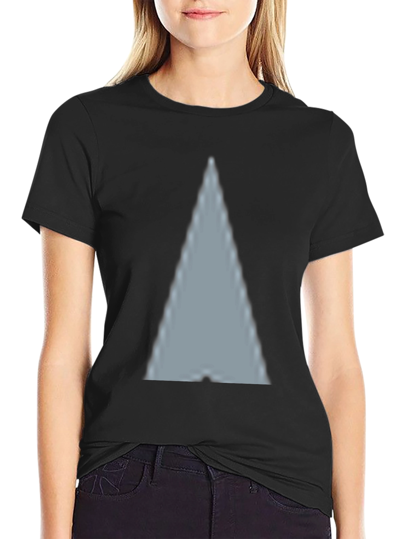 Minimalist Triangle Tee - Modern Style