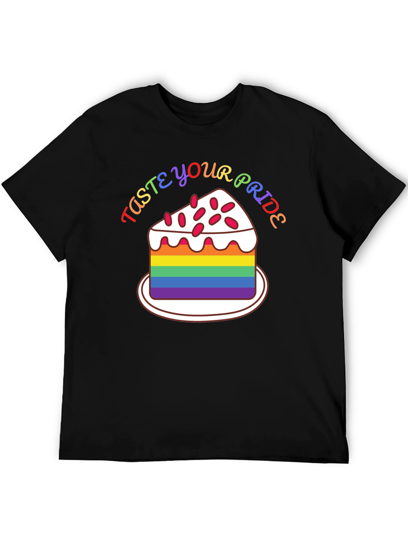 Taste Your Pride Rainbow Cake T-Shirt