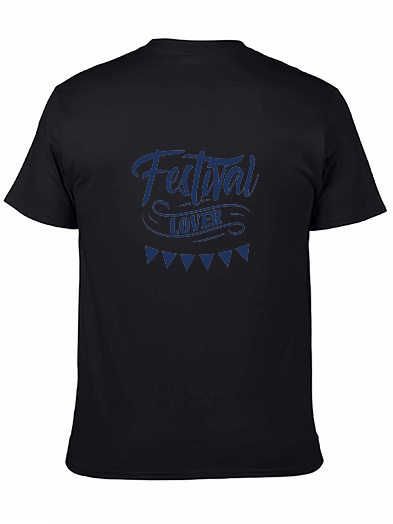 Festival Lover Black T-Shirt