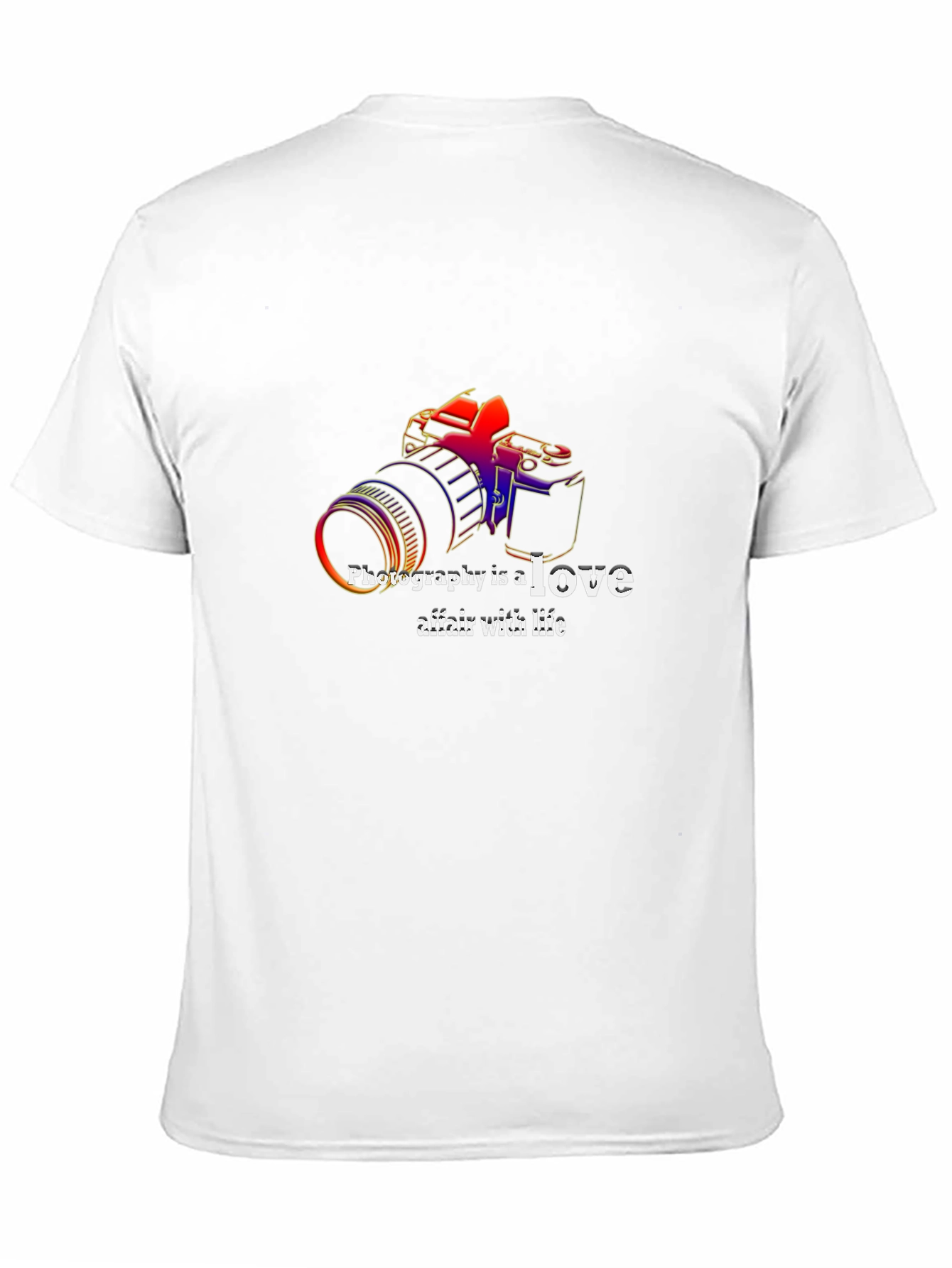 Photography Love Affair Black T-Shirt