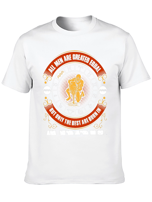 Aquarius Zodiac Graphic T-Shirt