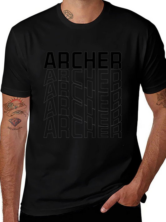 Archer Graphic Print Crew Neck T-Shirt