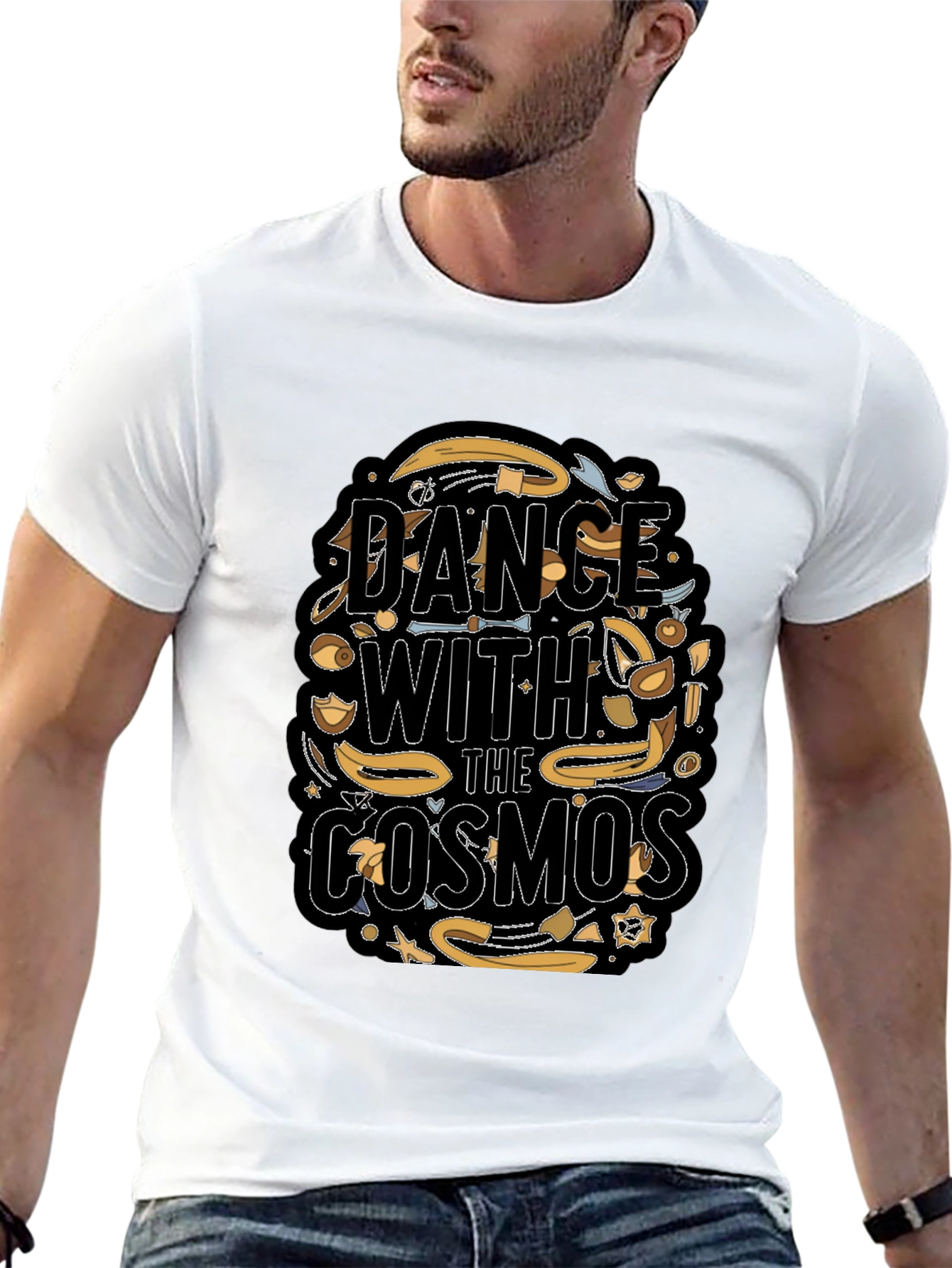 Dance With The Cosmos Graphic T-Shirt