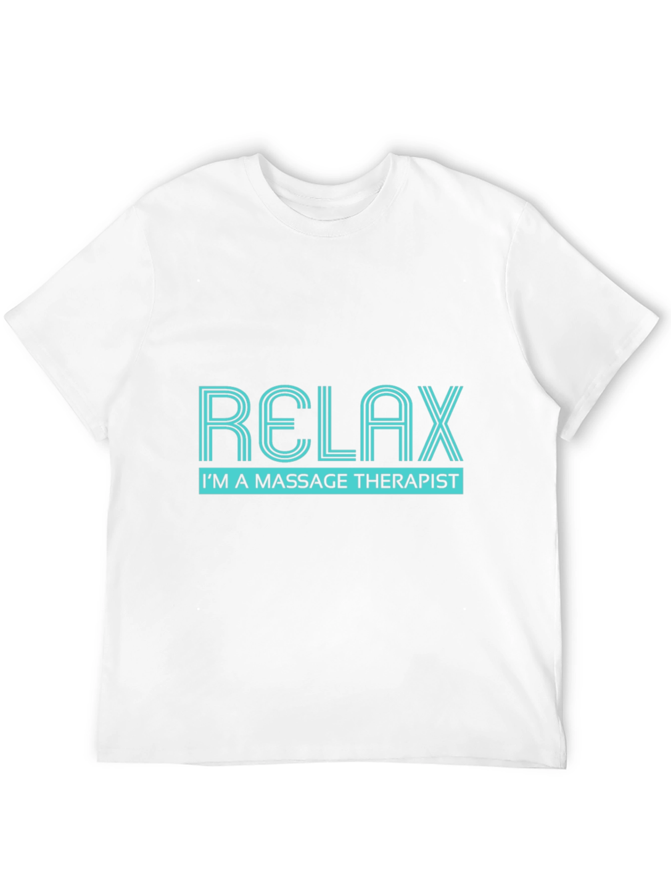 Relax Massage Therapist Black T-Shirt