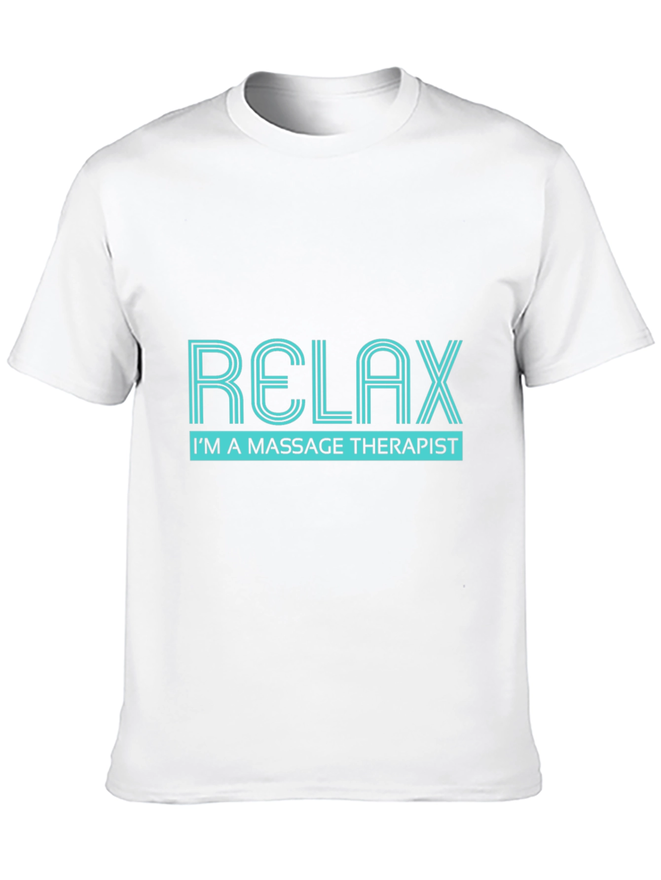 Relax Massage Therapist Black T-Shirt