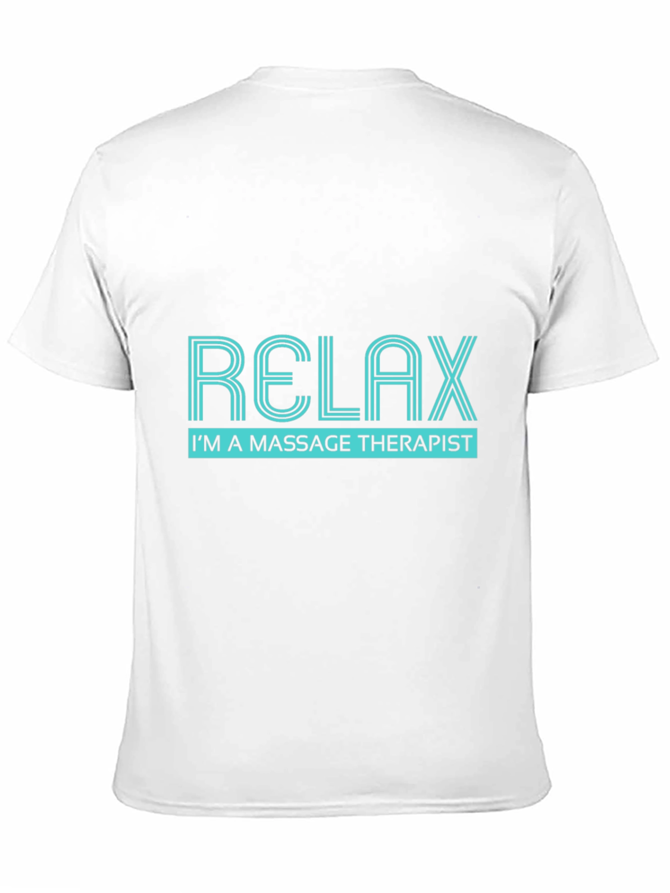 Relax Massage Therapist Black T-Shirt