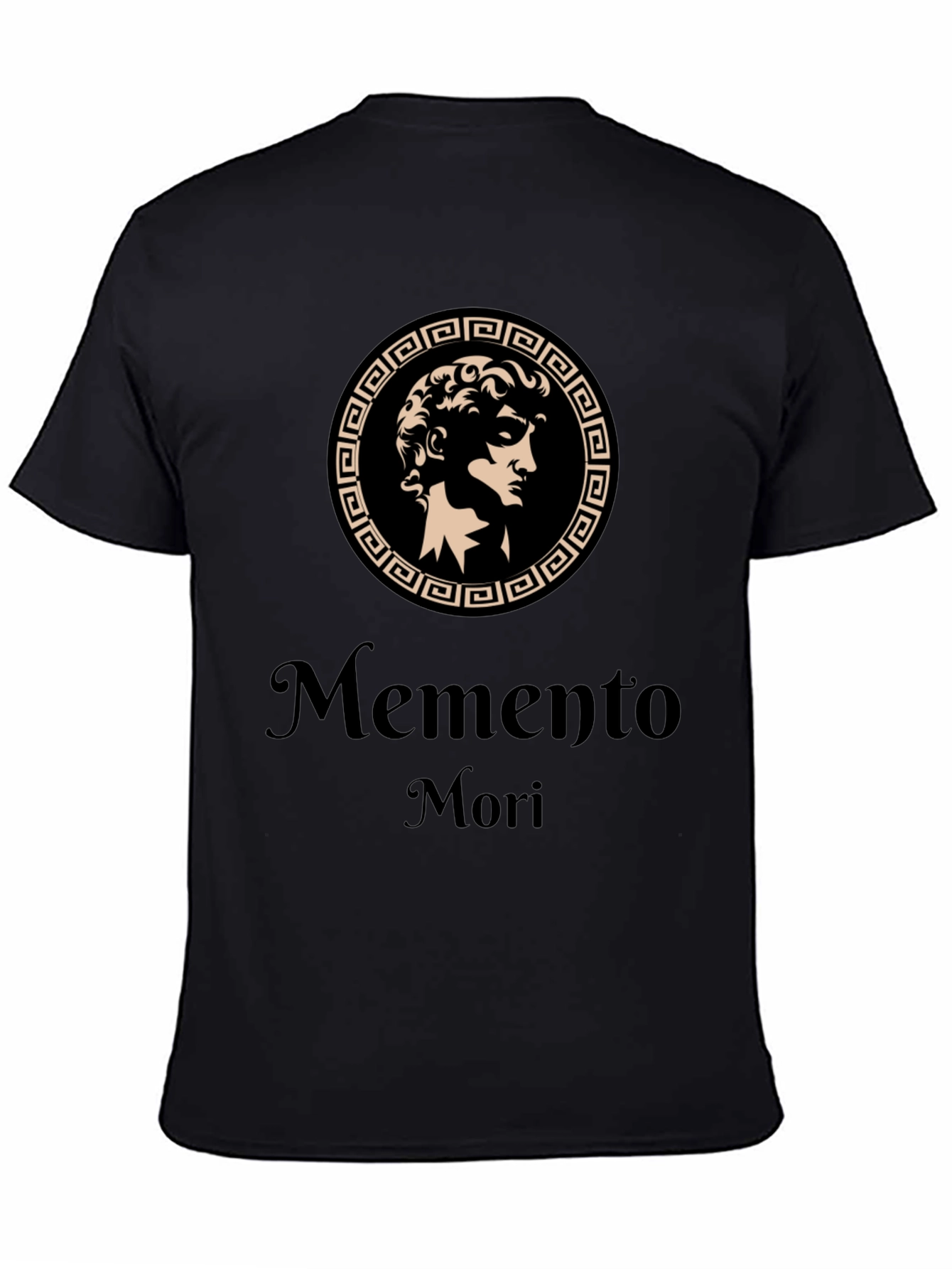 Memento Mori Graphic Tee - Ancient Greek Design