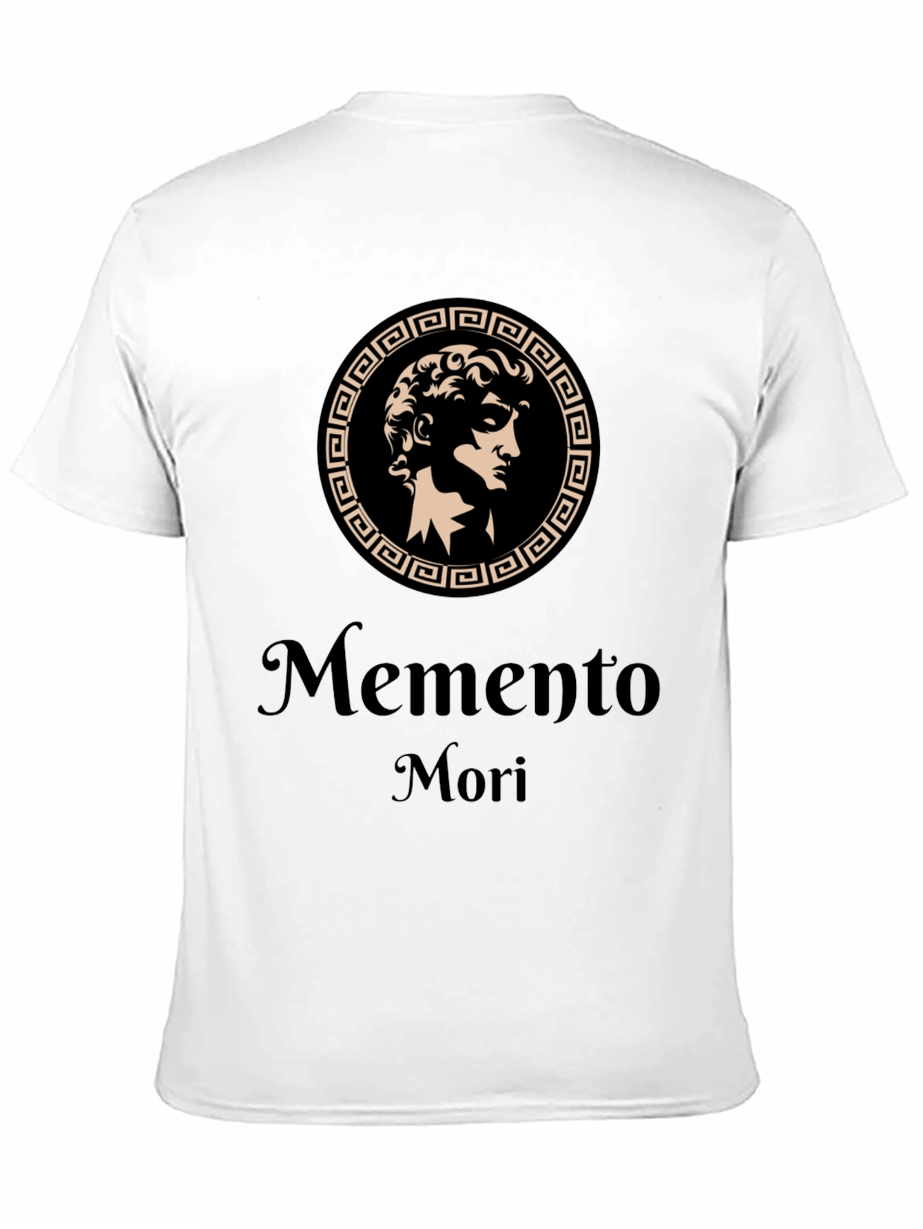 Memento Mori Graphic Tee - Ancient Greek Design
