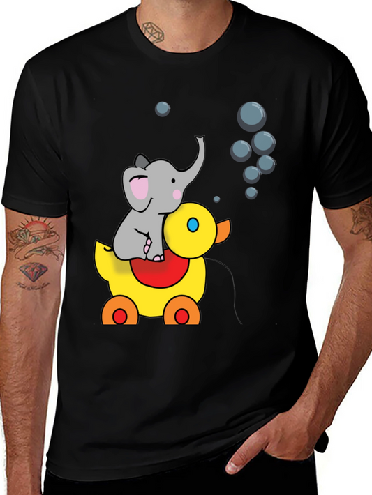 Elephant Duck Bubble T-Shirt