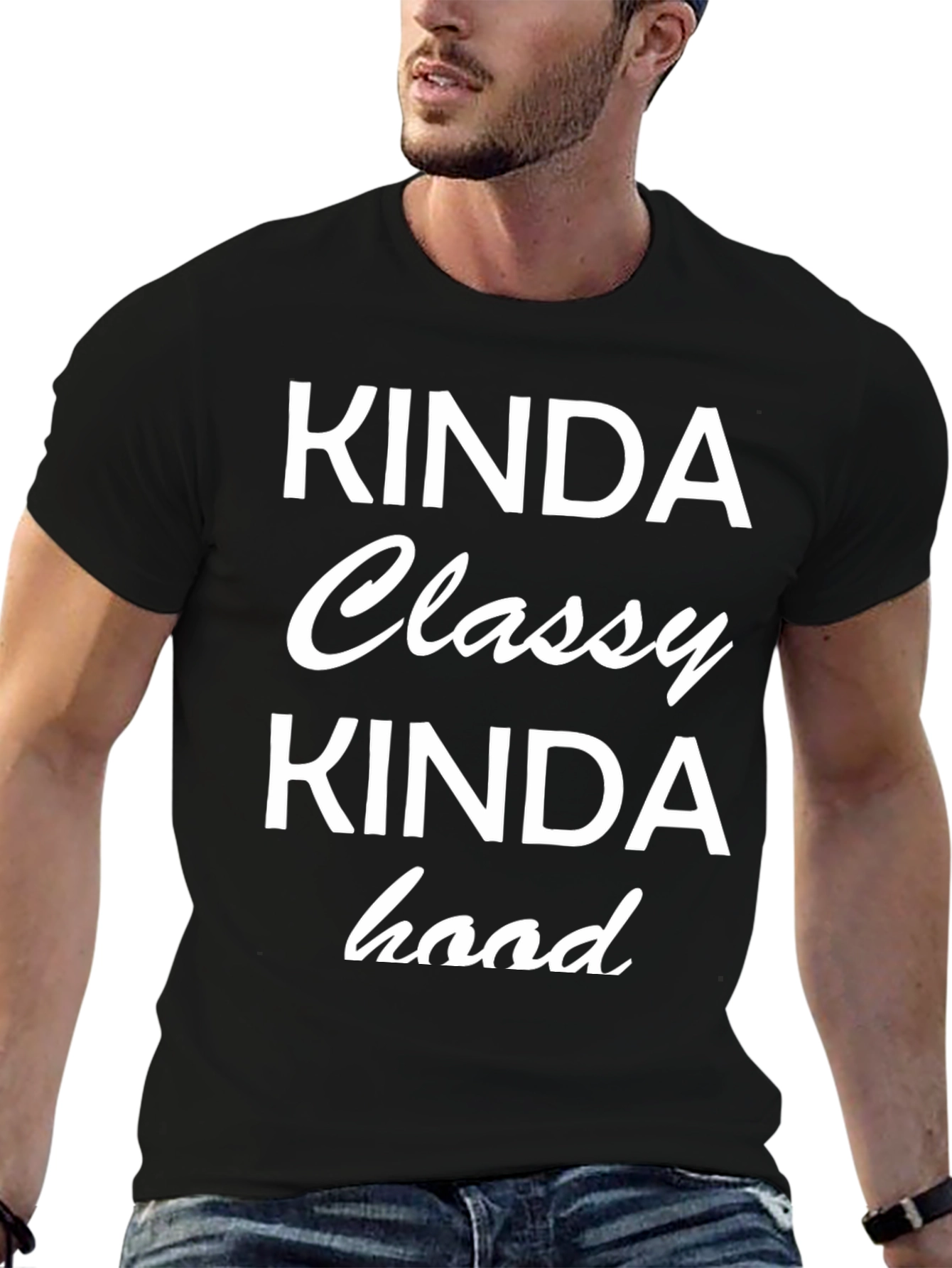 Kinda Classy Kinda Hood Graphic Tee