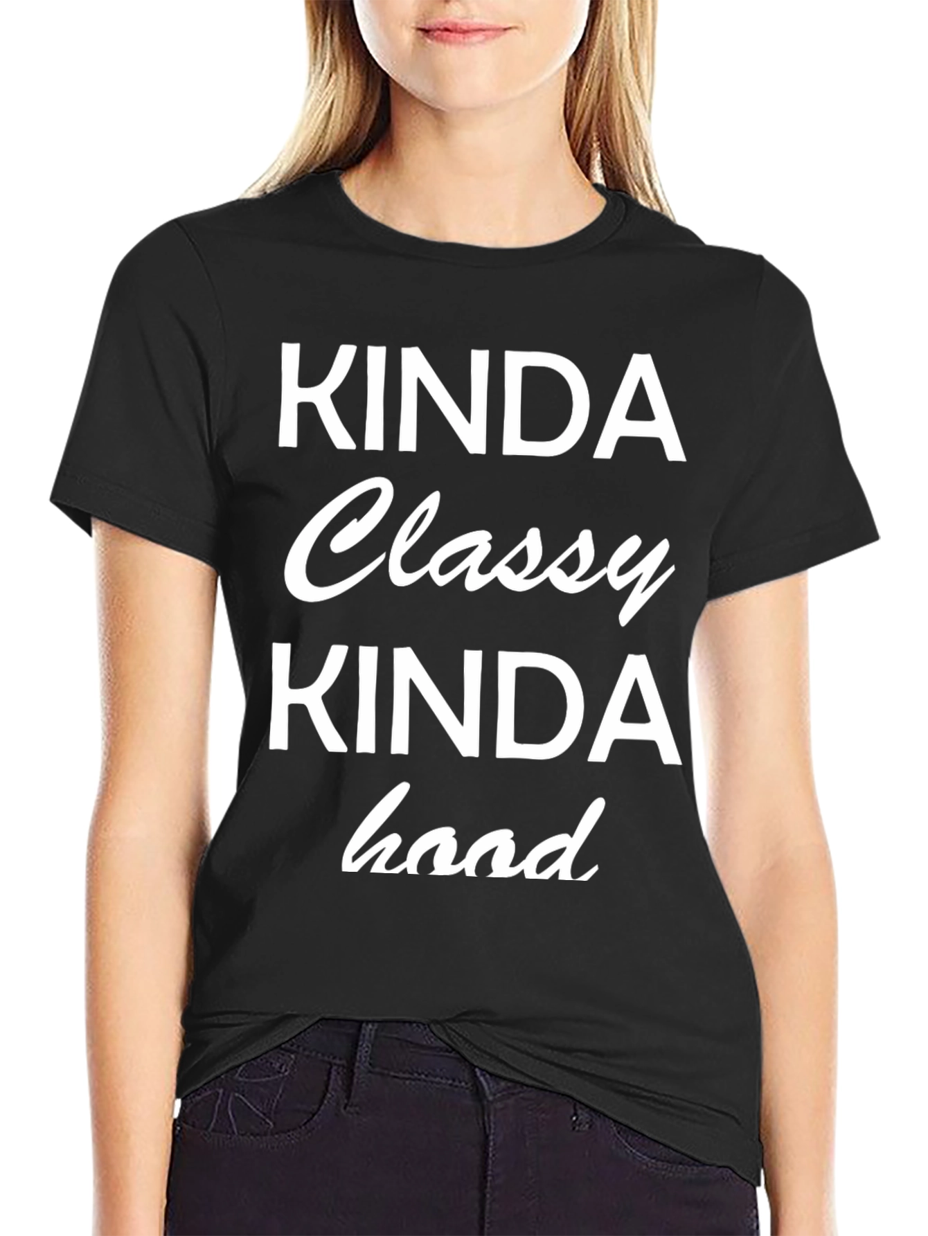 Kinda Classy Kinda Hood Graphic Tee