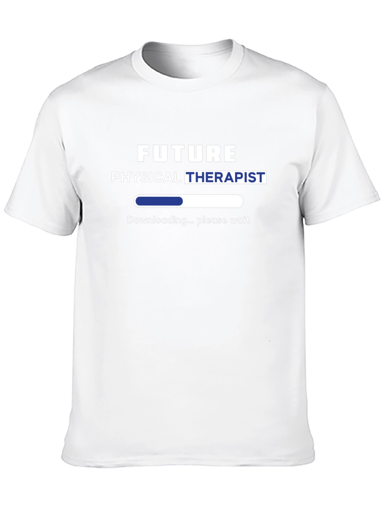 Future Physical Therapist Loading T-Shirt - Black
