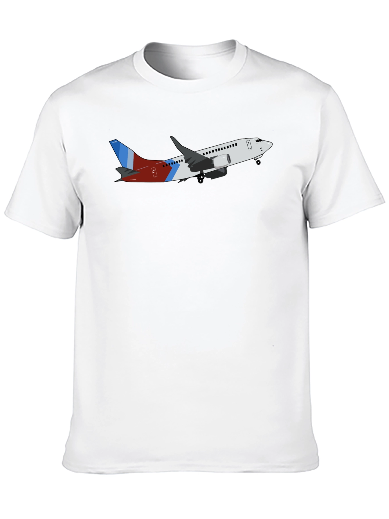 Airplane Graphic Black T-Shirt