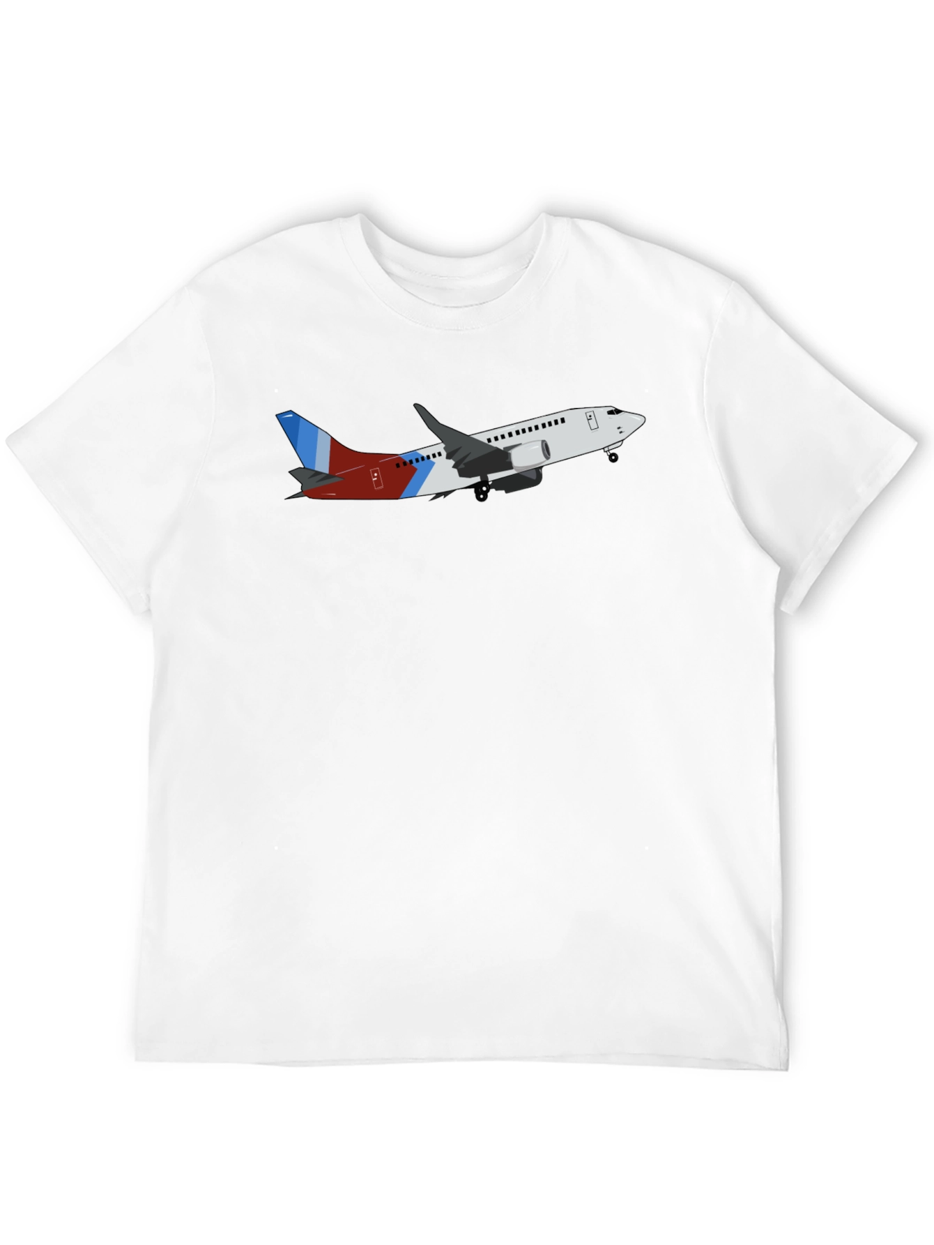Airplane Graphic Black T-Shirt