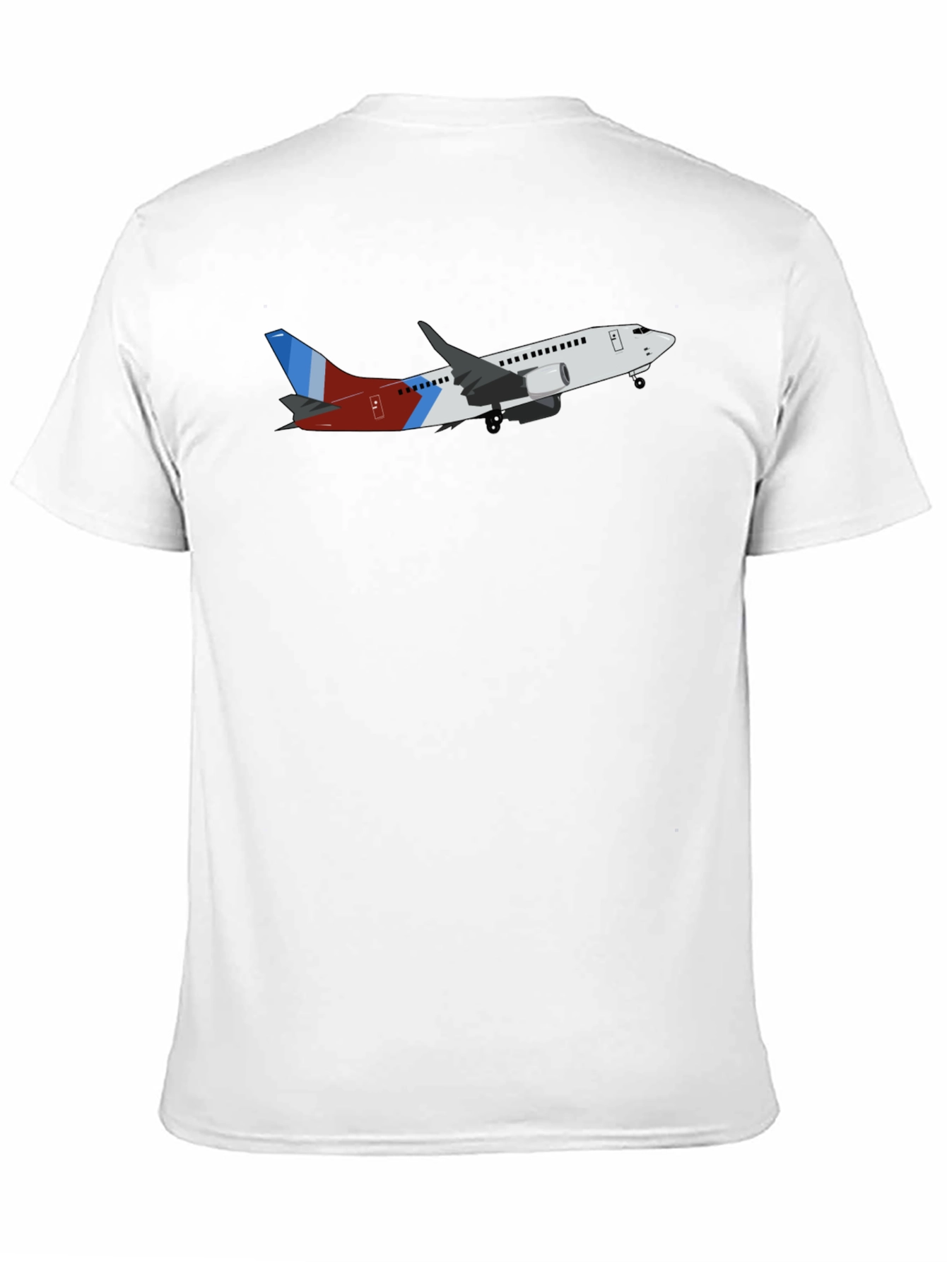 Airplane Graphic Black T-Shirt
