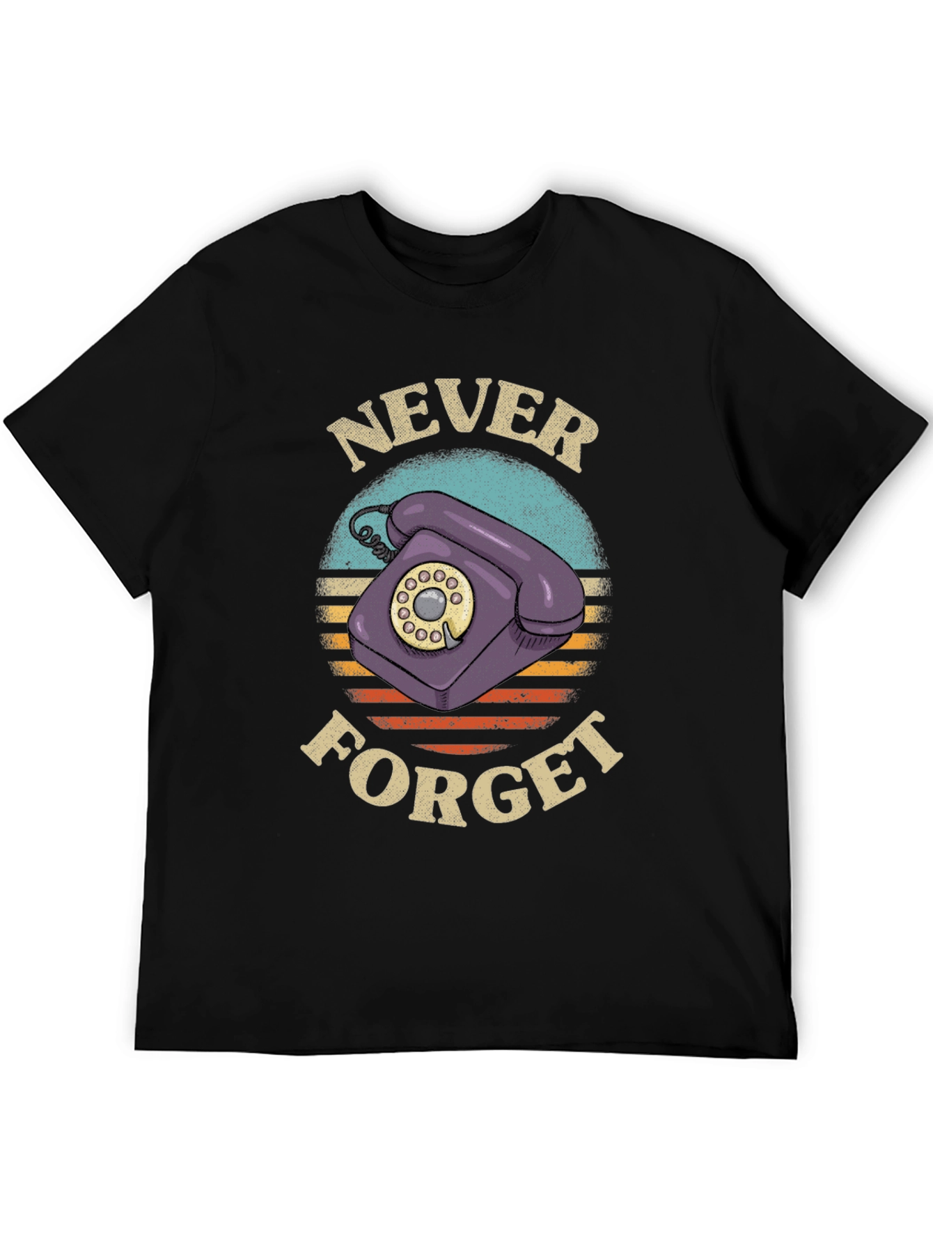 Retro Never Forget Phone T-Shirt