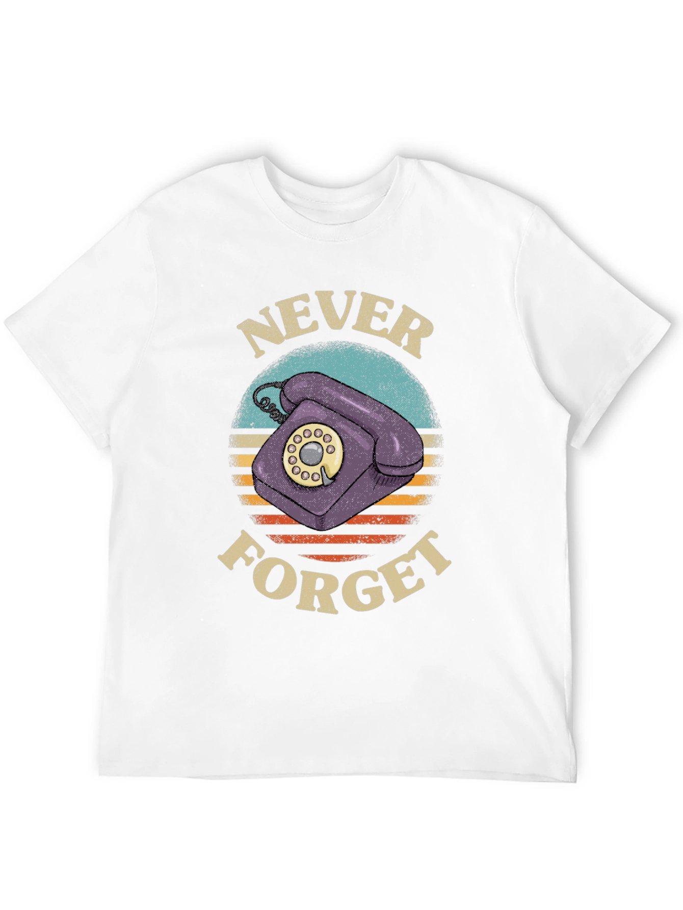 Retro Never Forget Phone T-Shirt