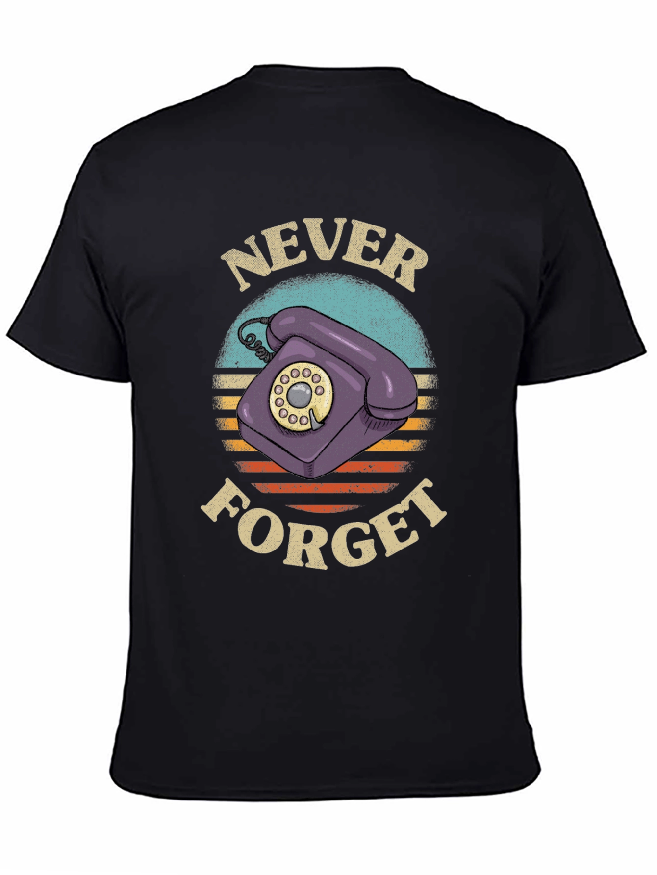 Retro Never Forget Phone T-Shirt