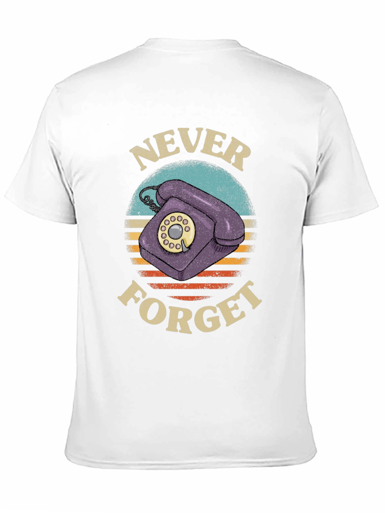 Retro Never Forget Phone T-Shirt